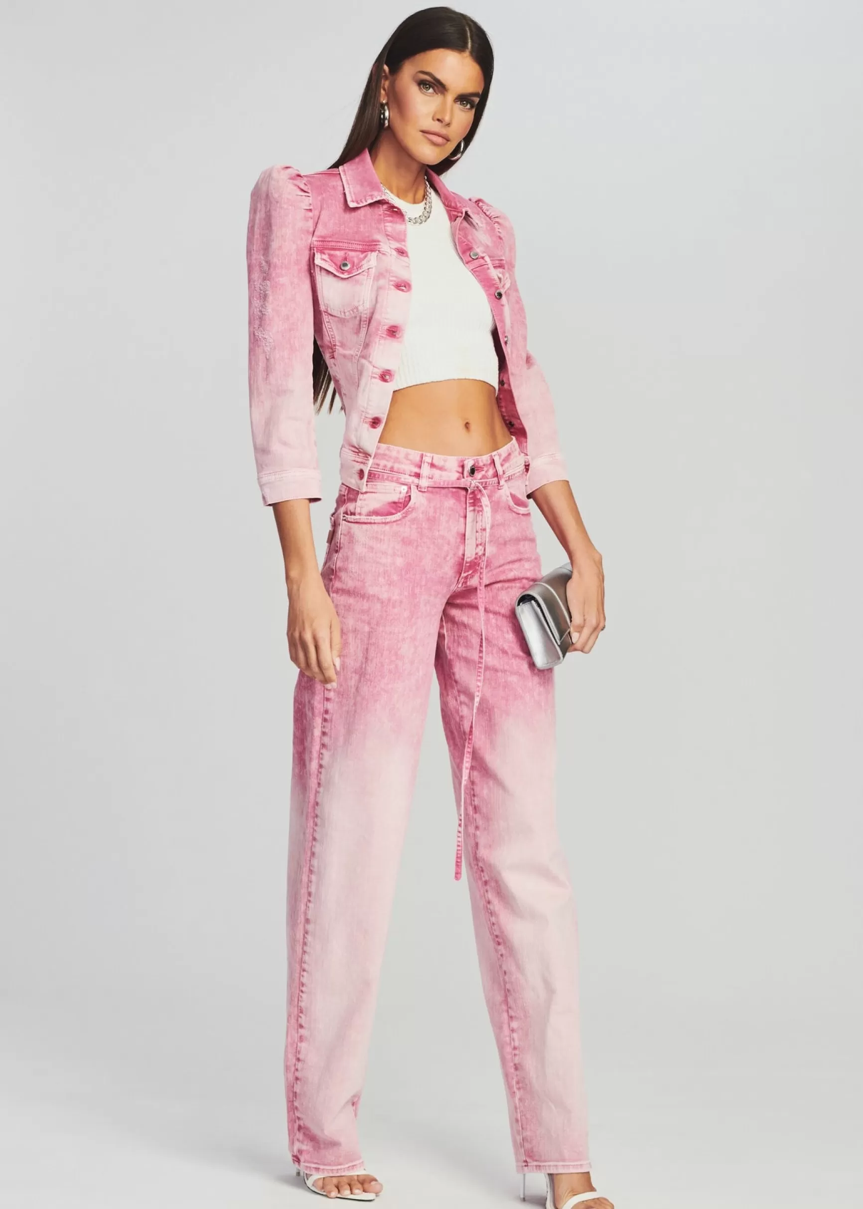 Final Sale*Retrofete Ada Jacket Pink Sorbet