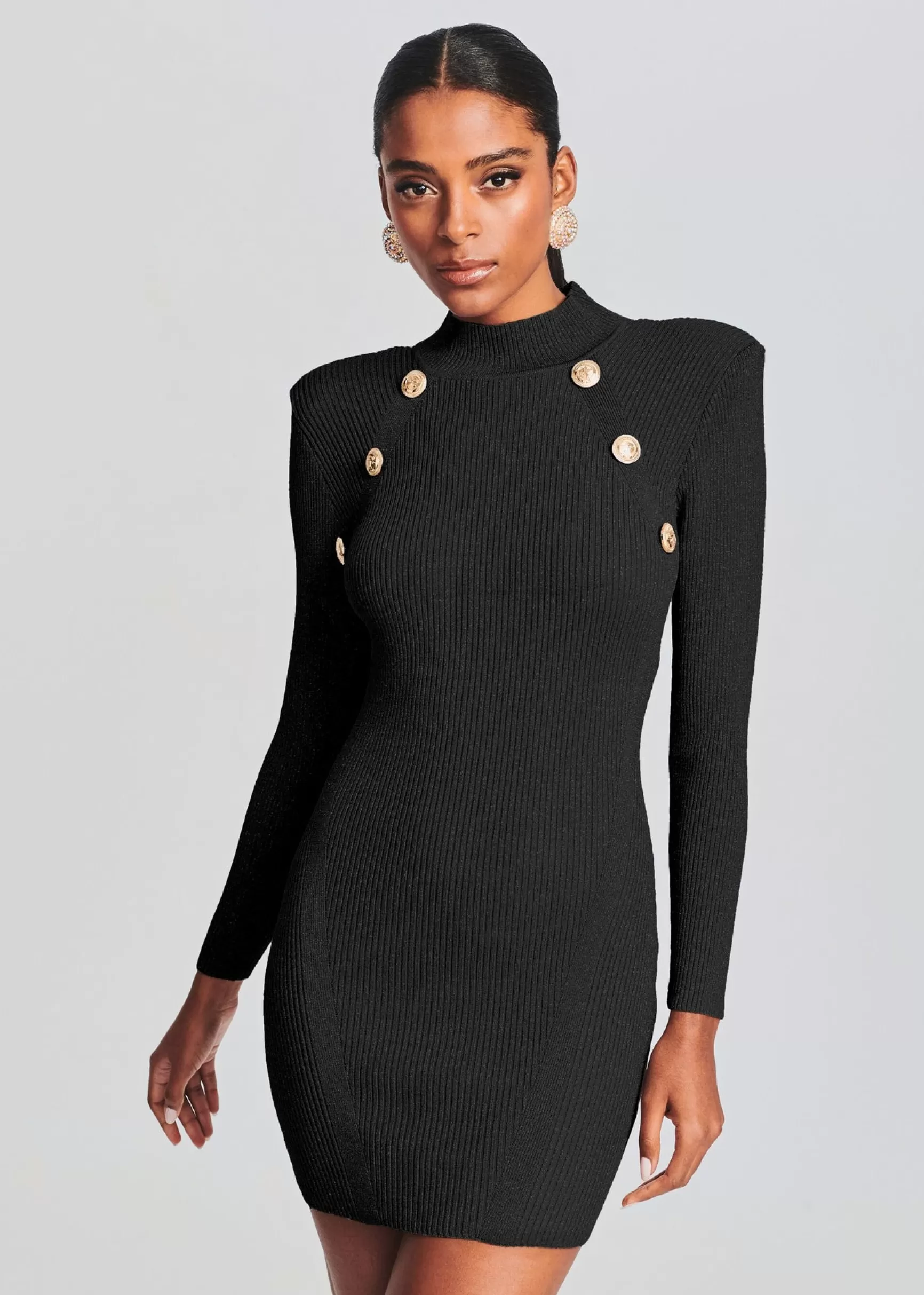 RETROFÊTE*Retrofete Aislinn Dress Metallic Black