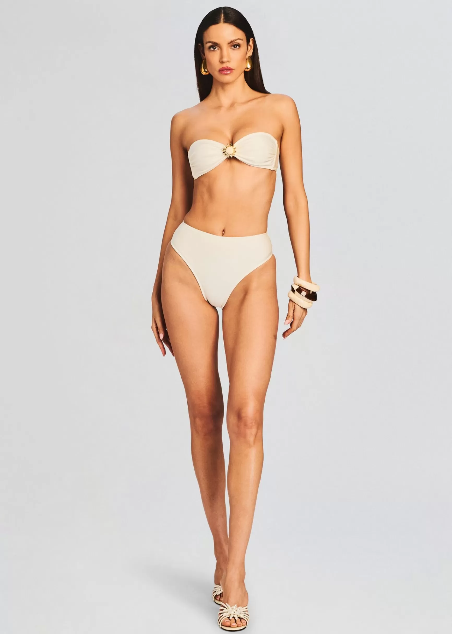 The Destination Bride*Retrofete Alba Bikini Bottom Cream