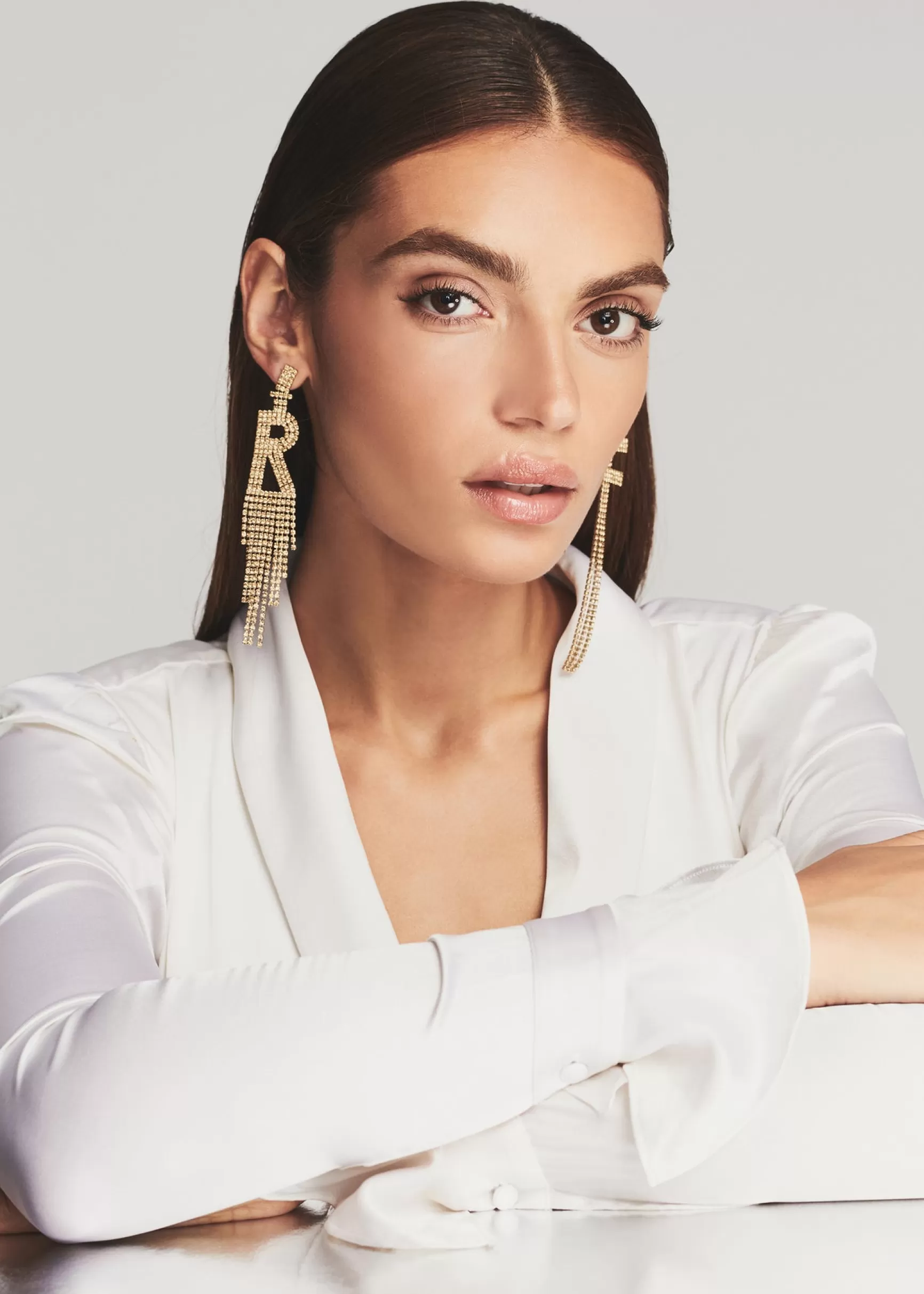 Final Sale*Retrofete Alphabet Earring Gold