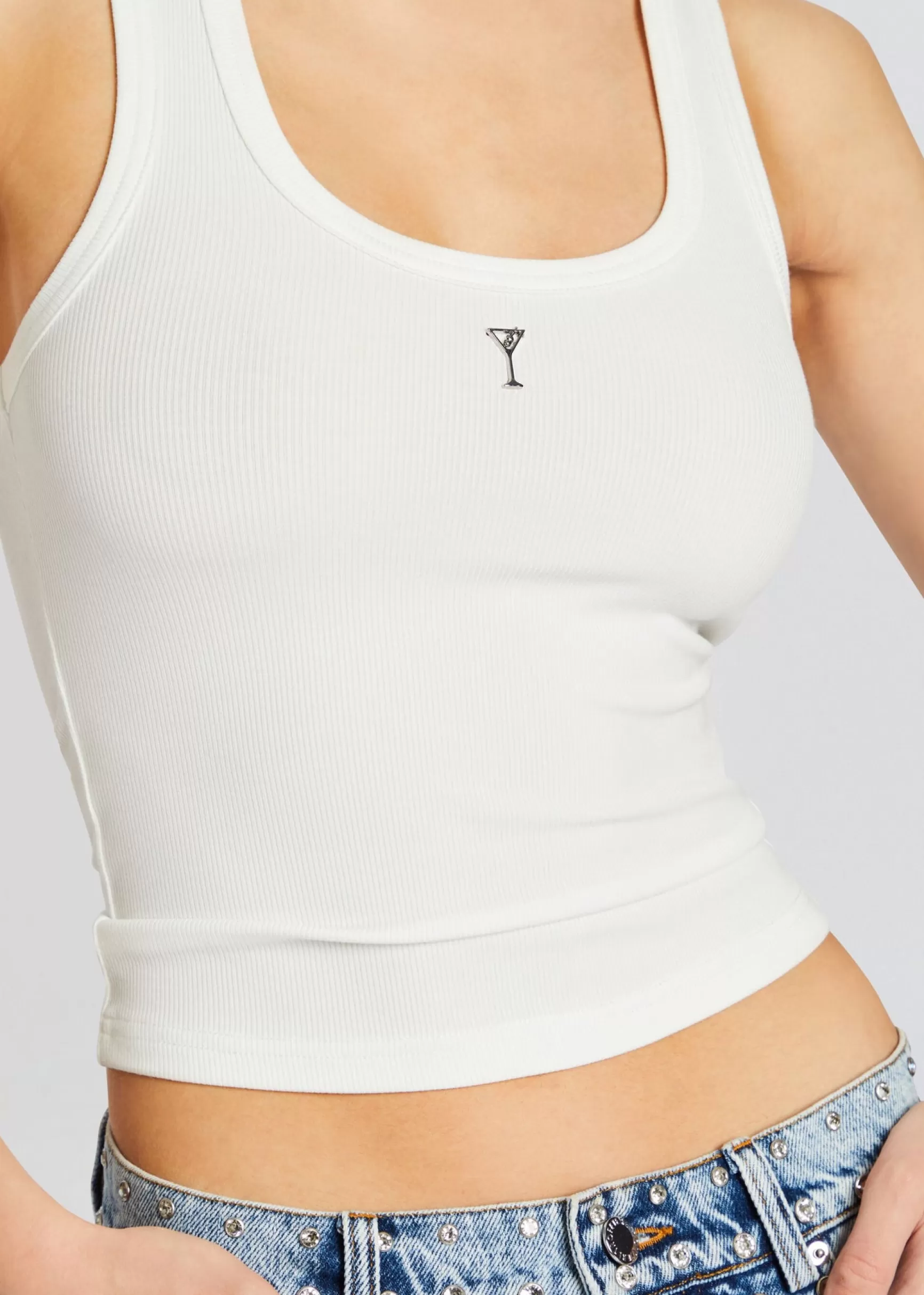 RETROFÊTE*Retrofete Amani Tank White