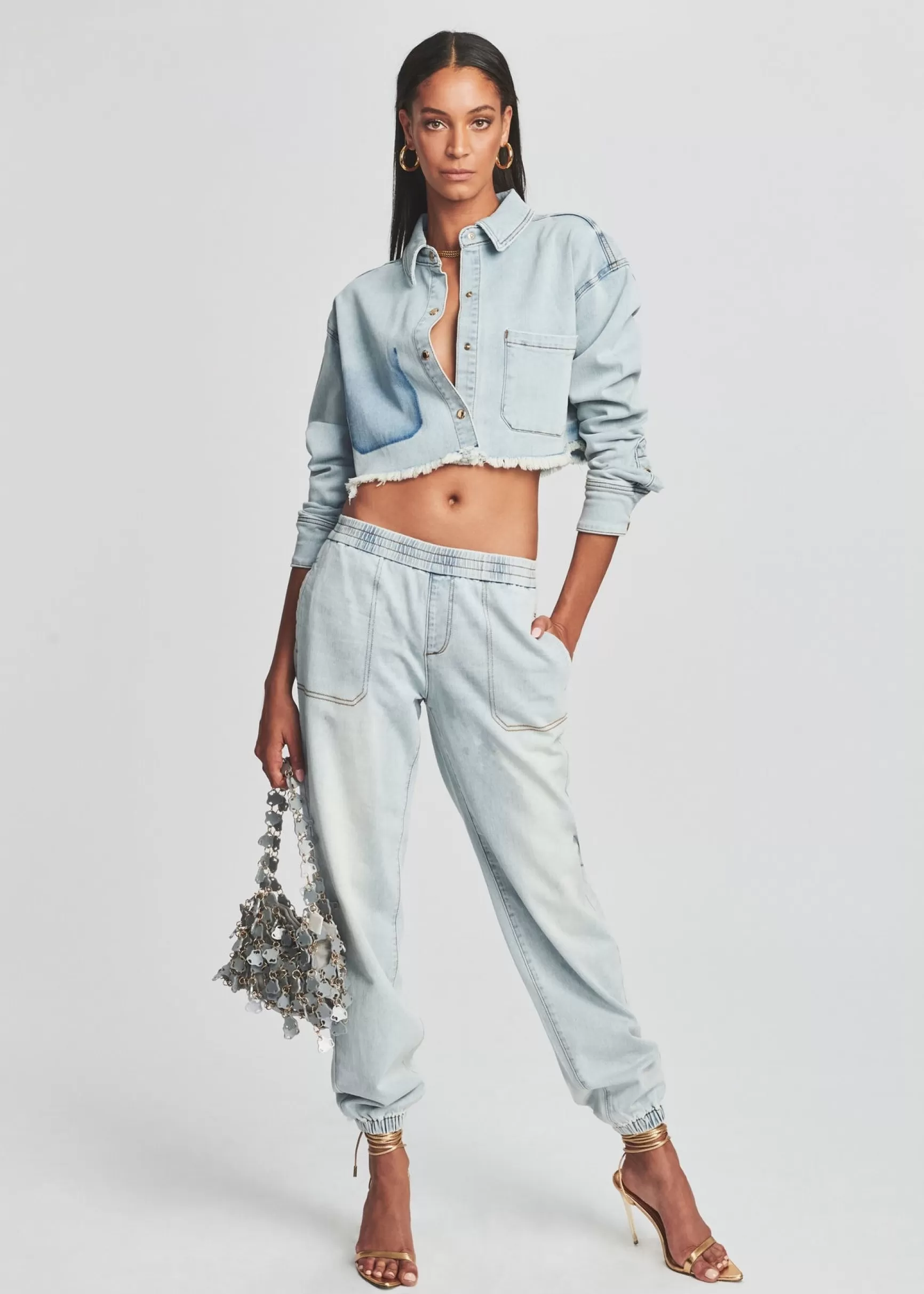 Bottoms*Retrofete Amber Jogger Jean Skylight