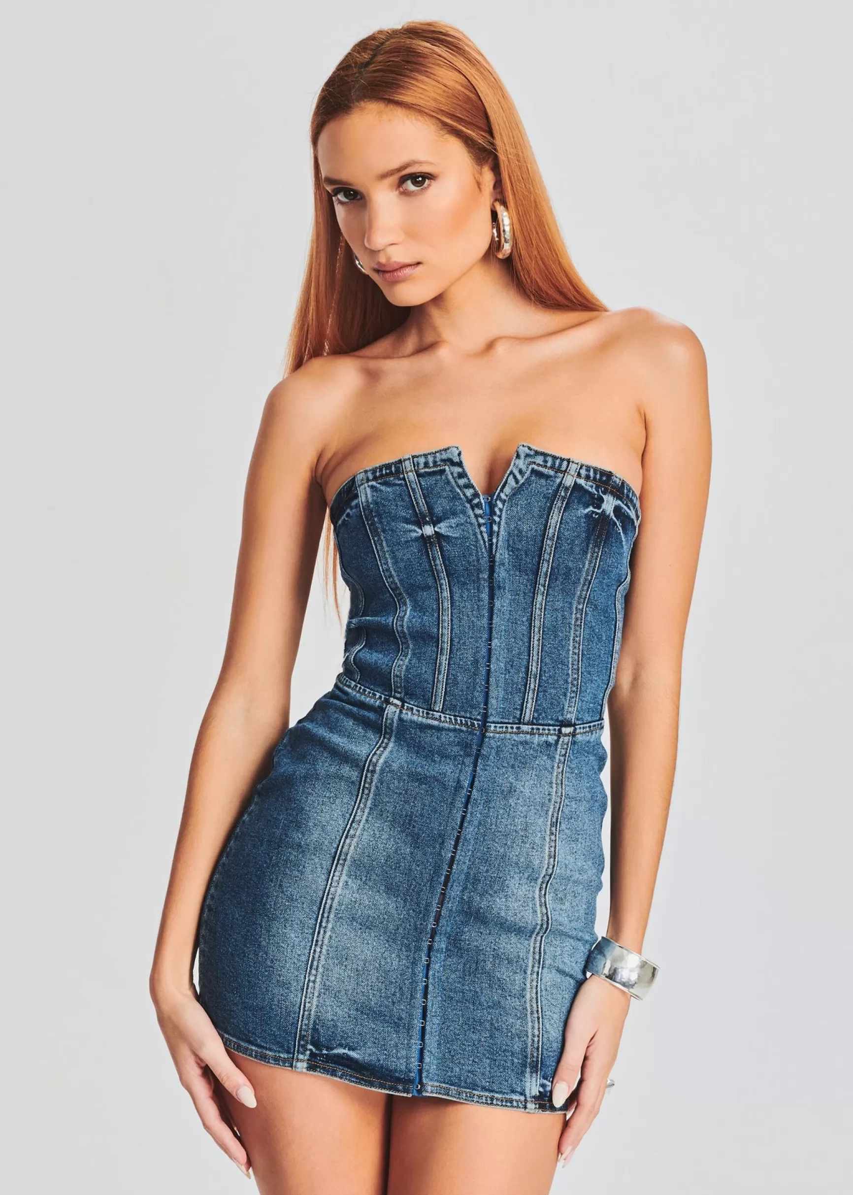 Dresses*Retrofete Andreia Denim Dress Bailey