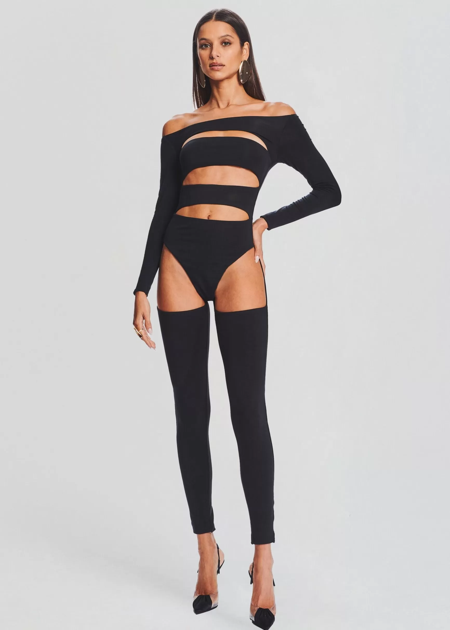 Jumpsuits*Retrofete Andromeda Catsuit Black