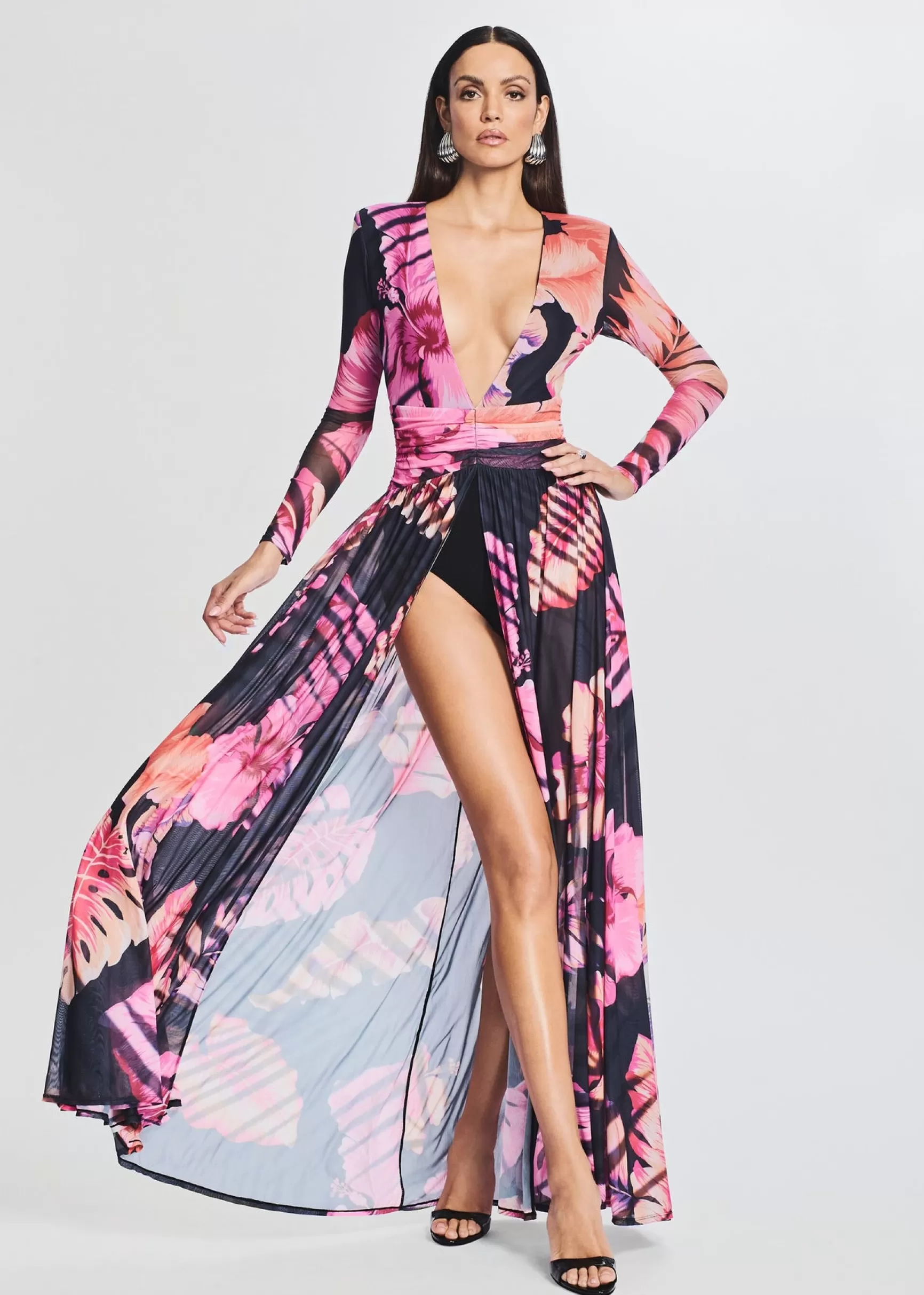 Bridal Party*Retrofete Angela Dress Tropical Leaf