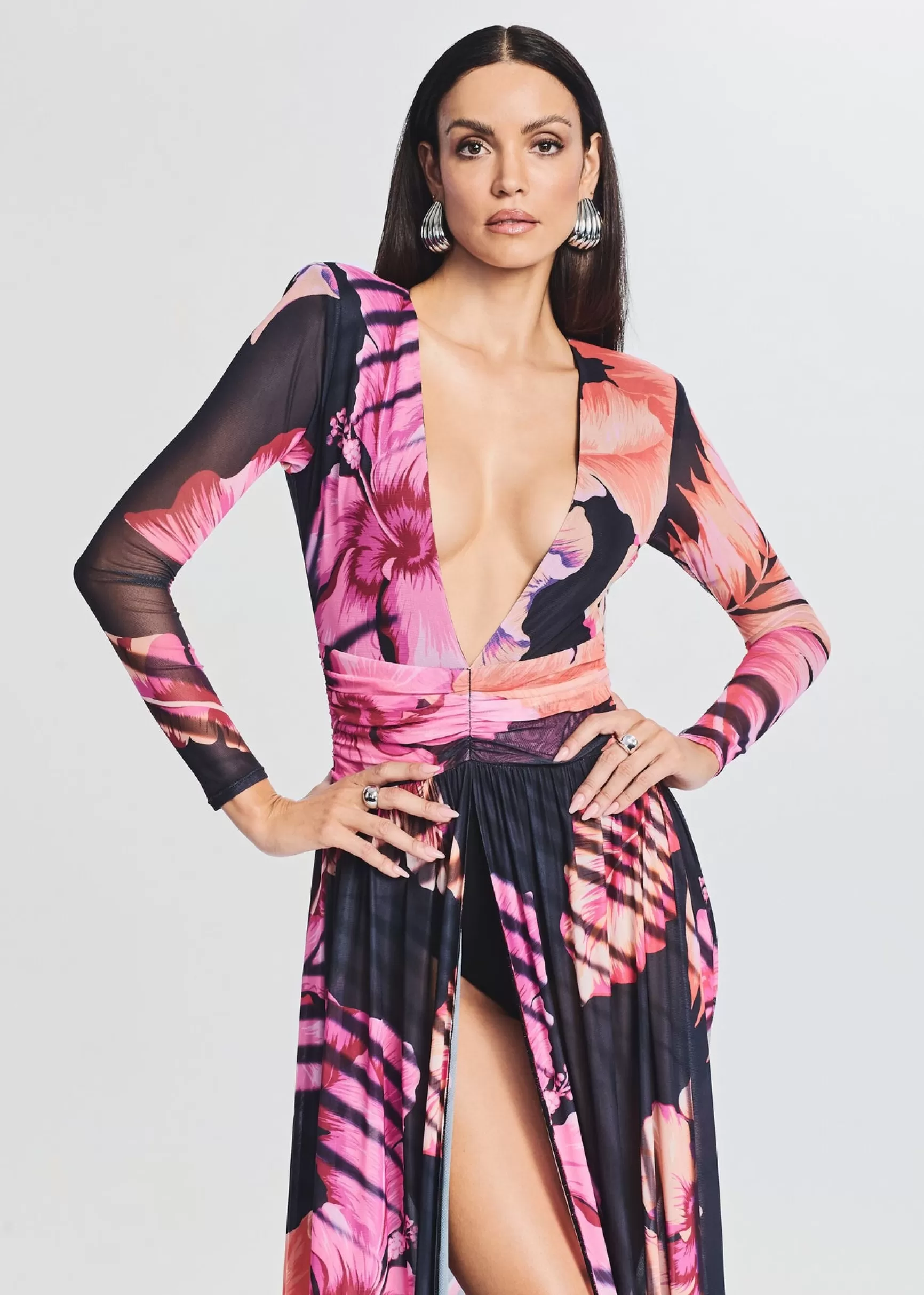 Bridal Party*Retrofete Angela Dress Tropical Leaf