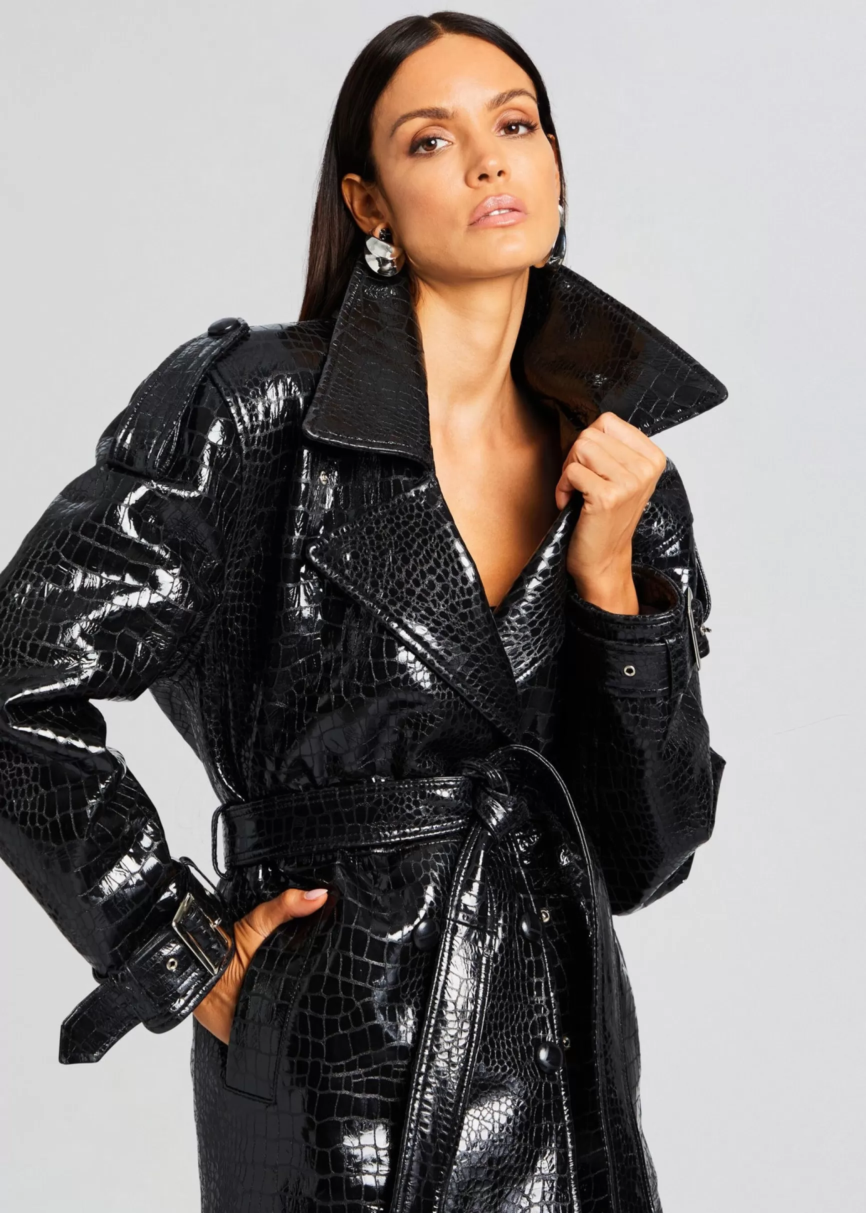 Jackets*Retrofete Angie Leather Jacket Black