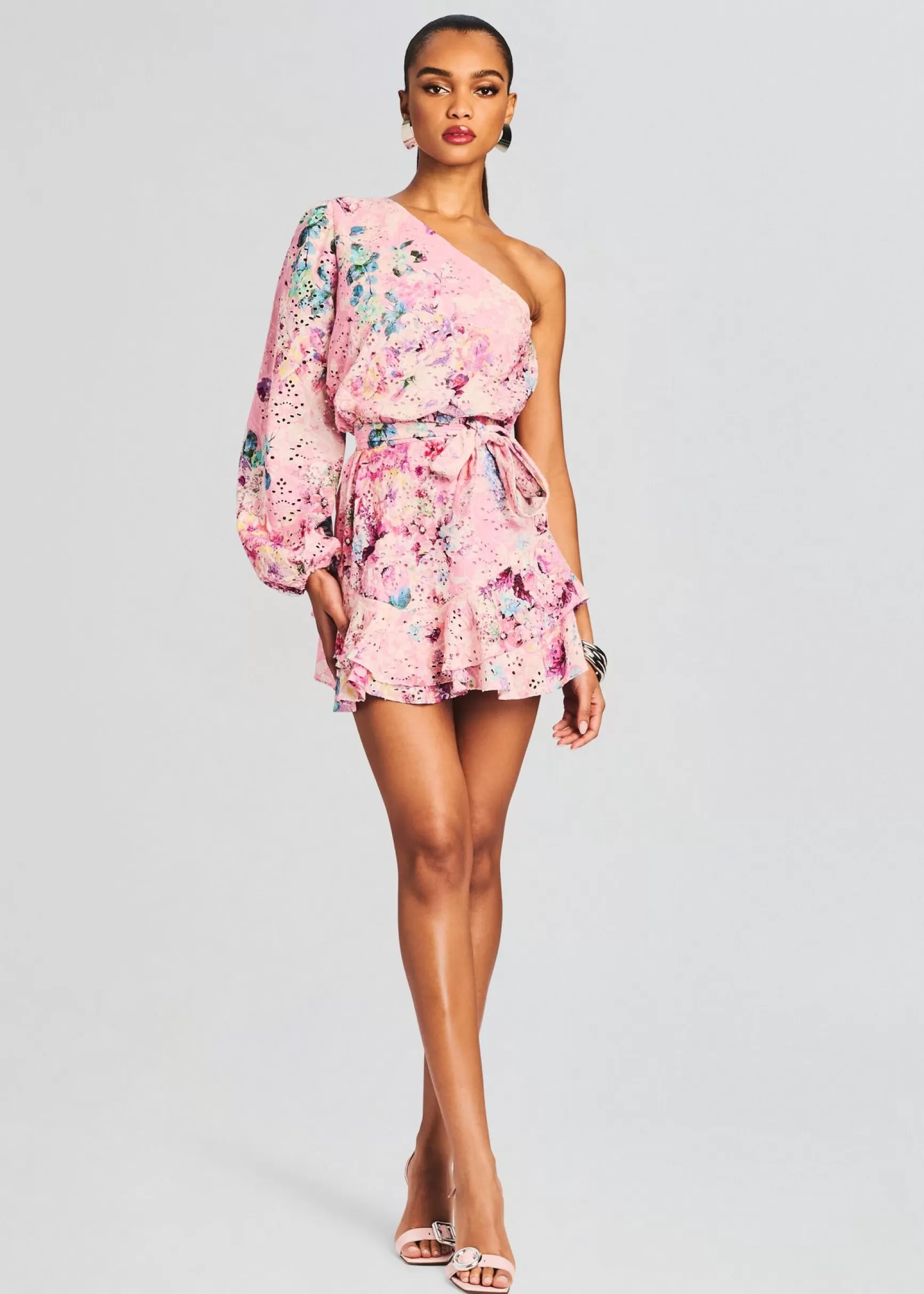 Mini*Retrofete April Mini Dress Pink Floral
