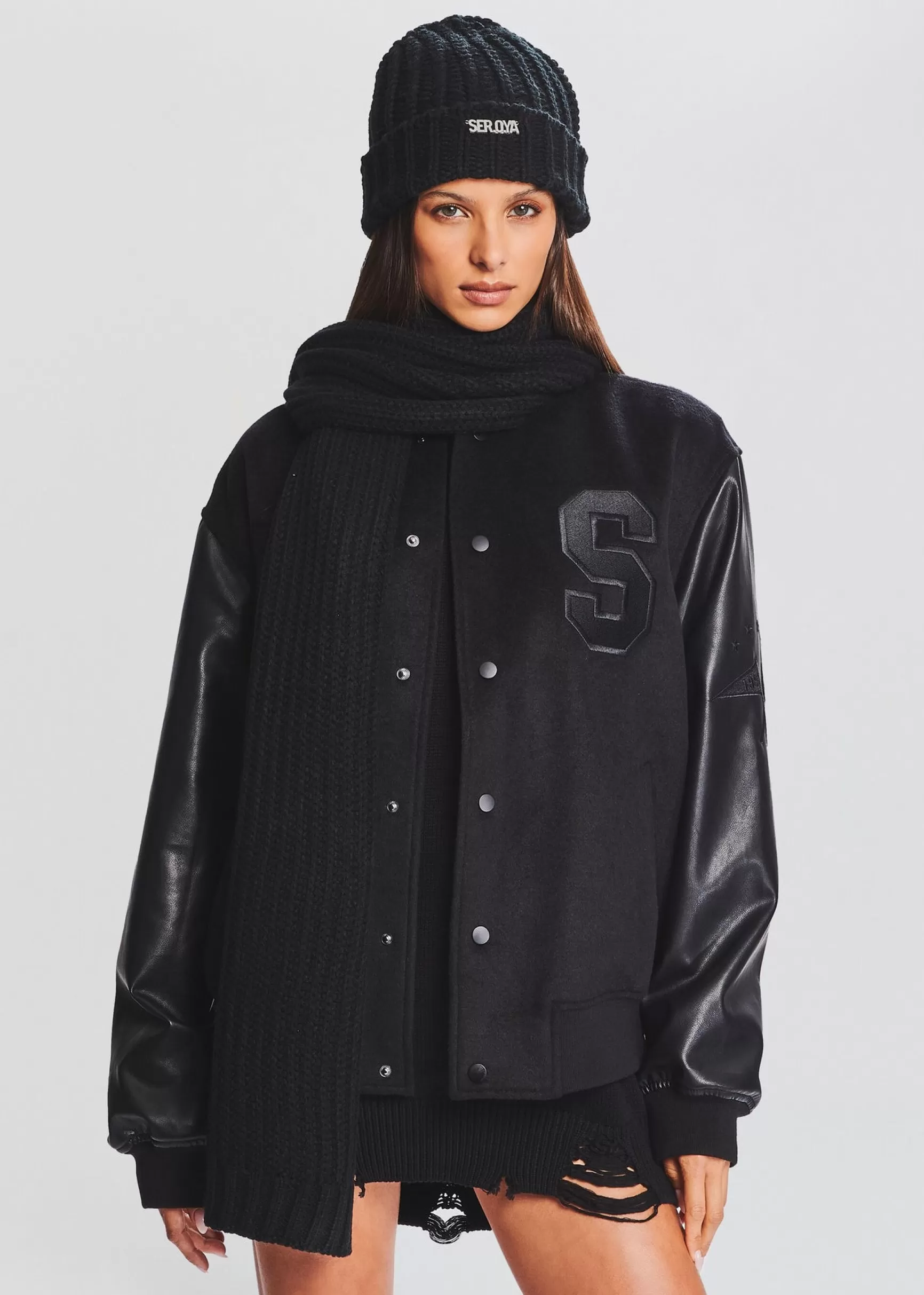 Outerwear*Retrofete Ash Scarf Black