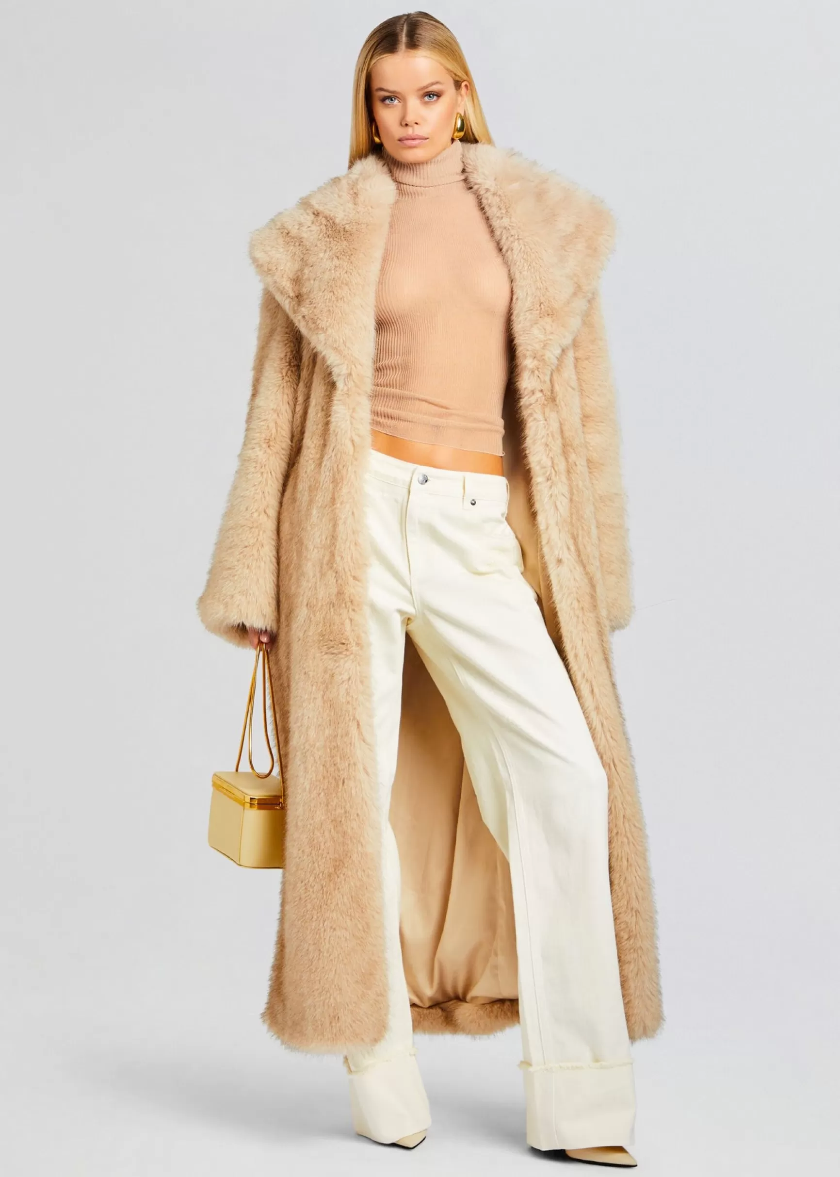 Best Sellers*Retrofete Averie Faux Fur Coat Tannin