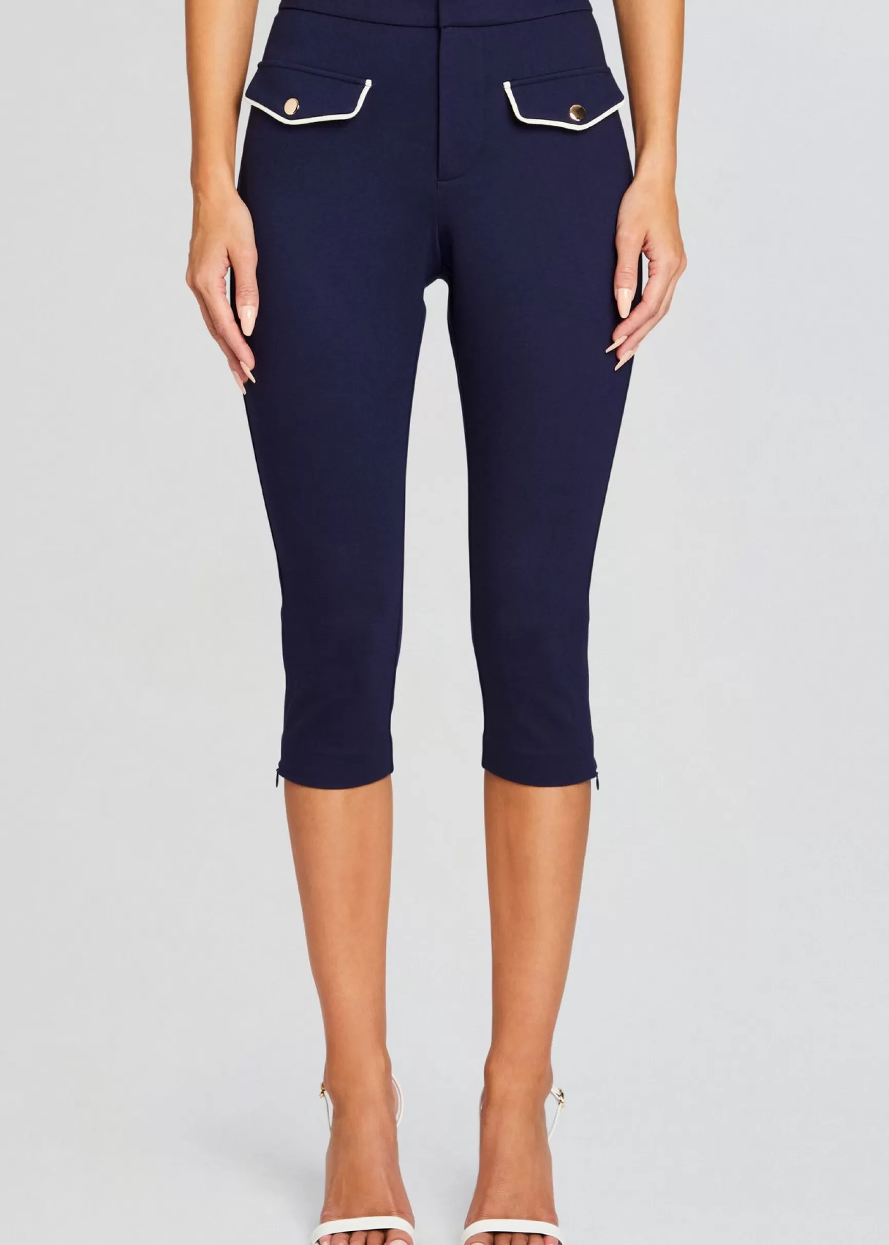 Coming Soon*Retrofete Basil Capri Pant Navy