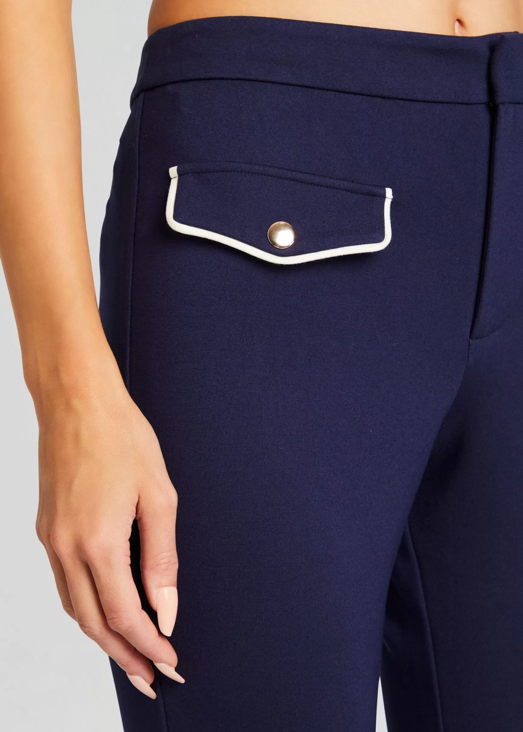 Business Chic*Retrofete Basil Capri Pant Navy
