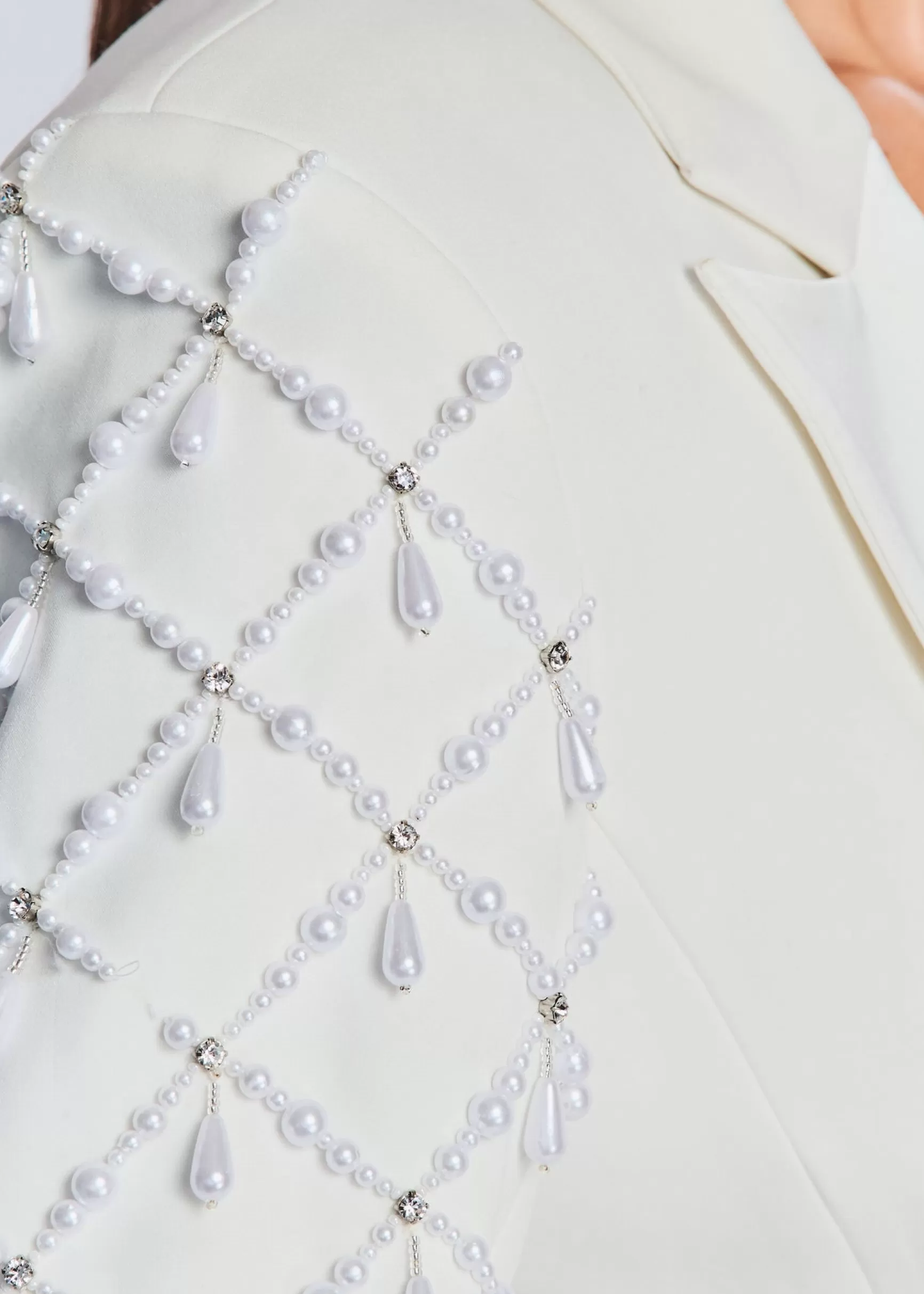 Bachelorette Party*Retrofete Bentley Blazer White