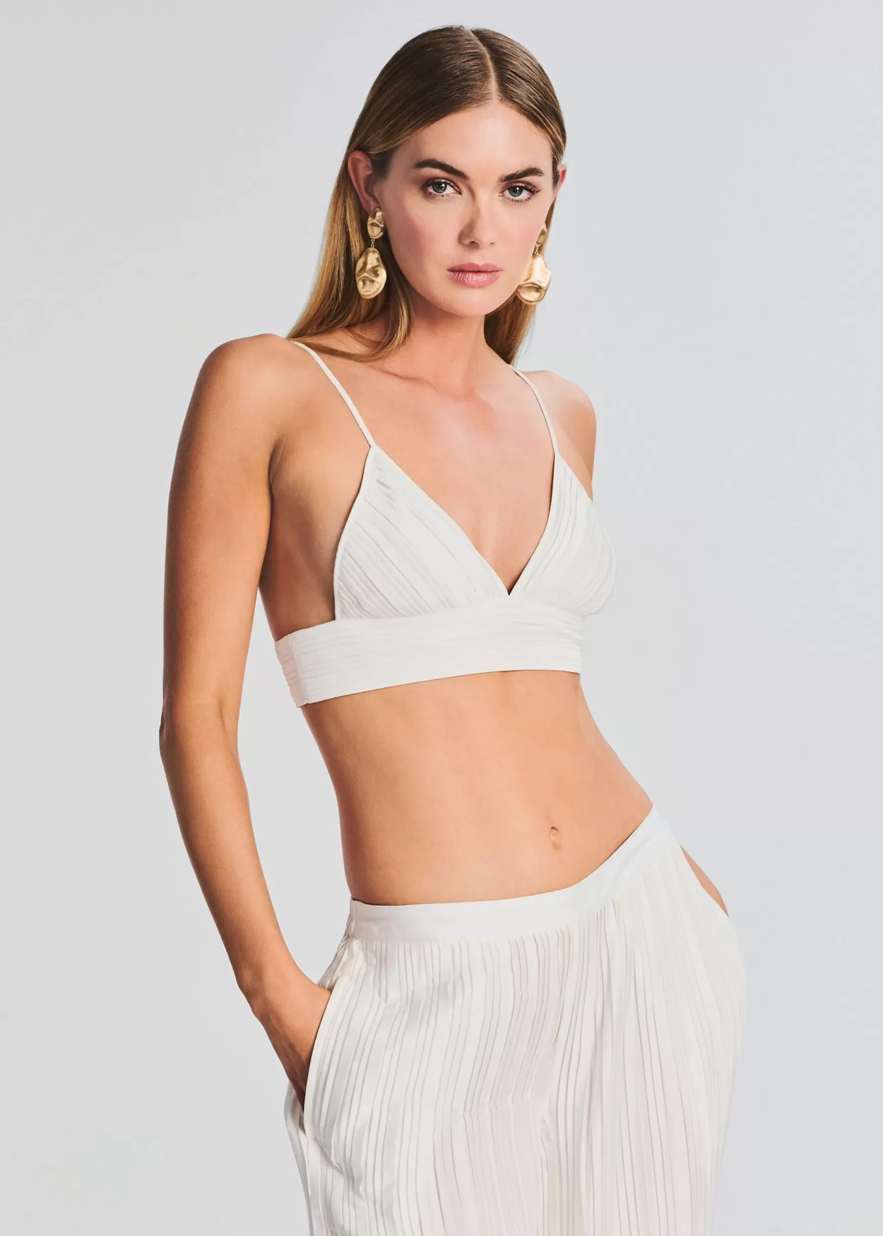 Bachelorette Party*Retrofete Bree Bralette White