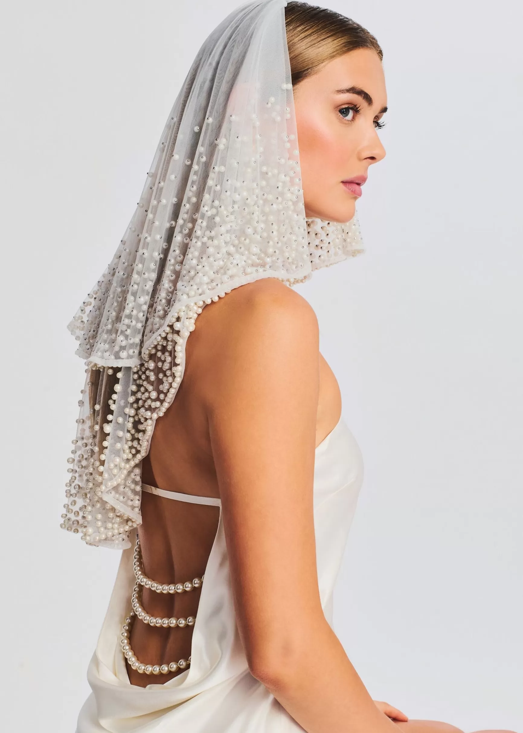 Accessories*Retrofete Bridgette Pearl Veil White