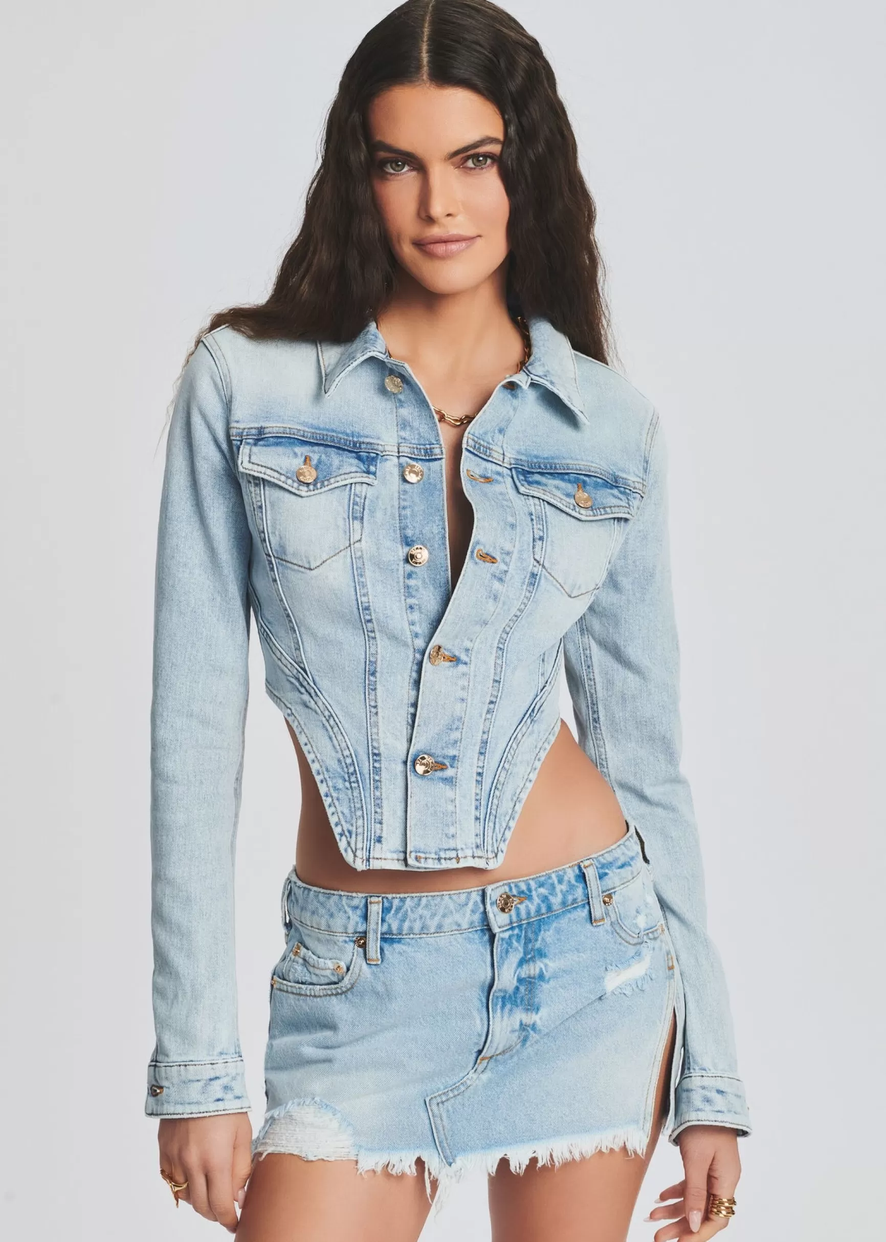 Jackets*Retrofete Carolina Denim Jacket Skylight