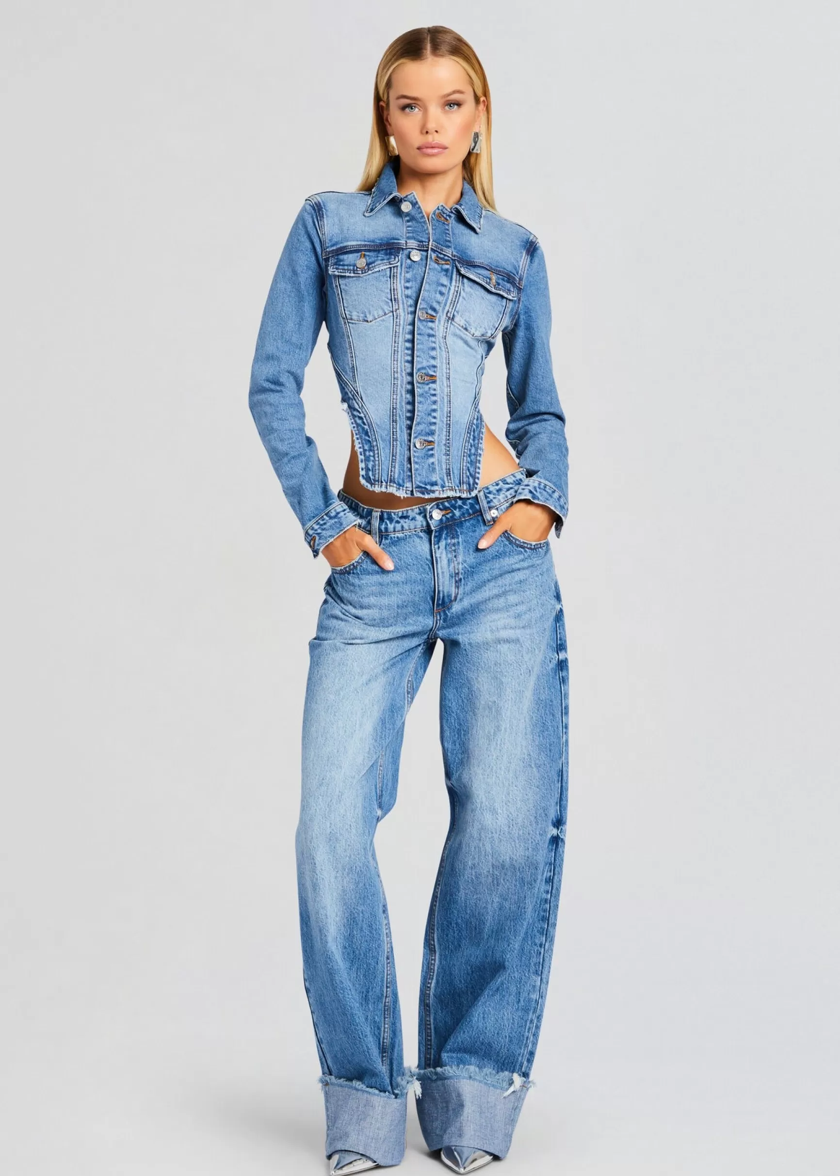 Day to Night*Retrofete Carolina Denim Jacket River