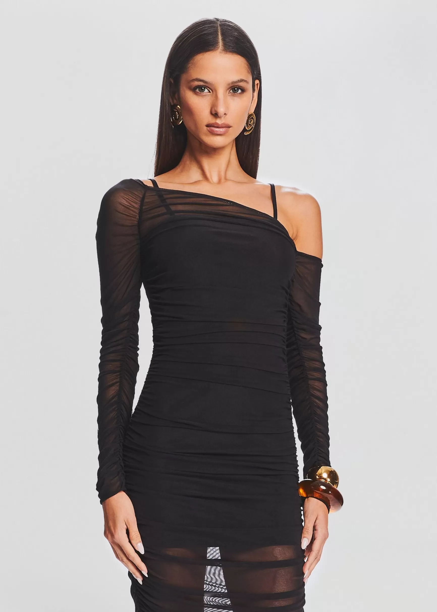 Sheer Bliss*Retrofete Chantae Dress Black