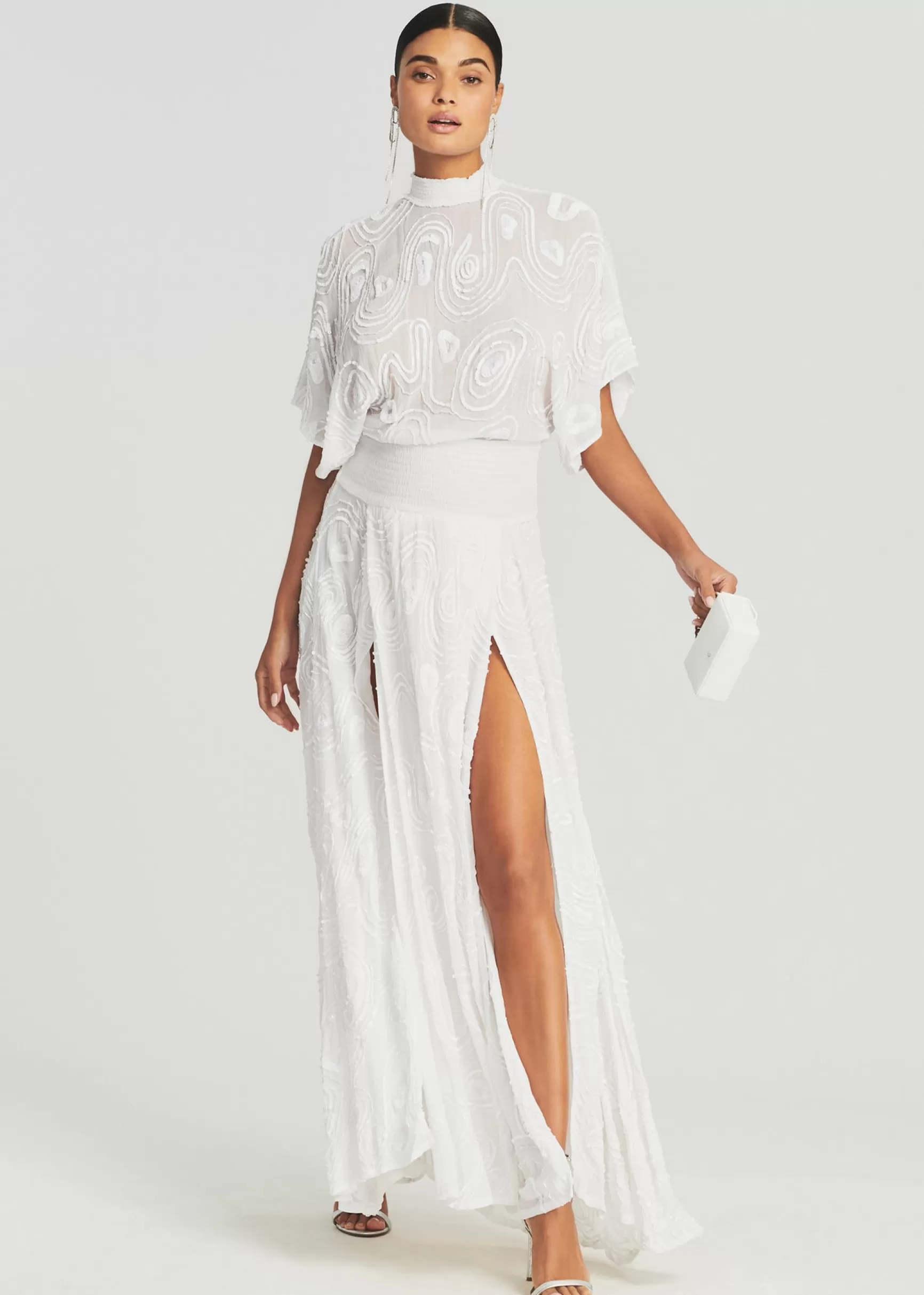 RETROFÊTE*Retrofete Chloe Dress White