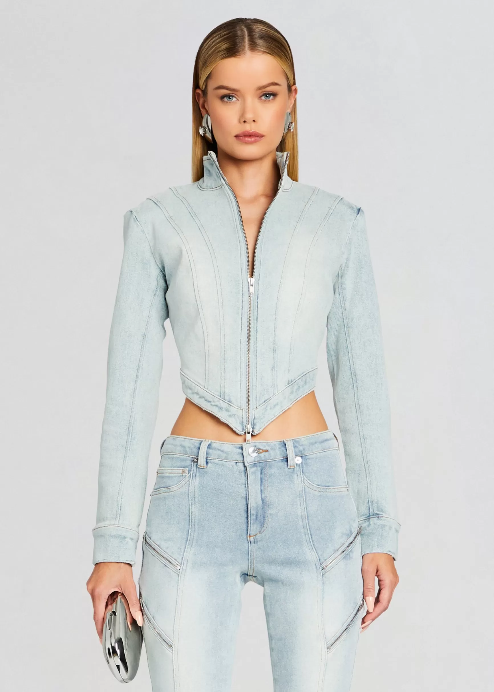 Jackets*Retrofete Chrissy Denim Jacket Skylight