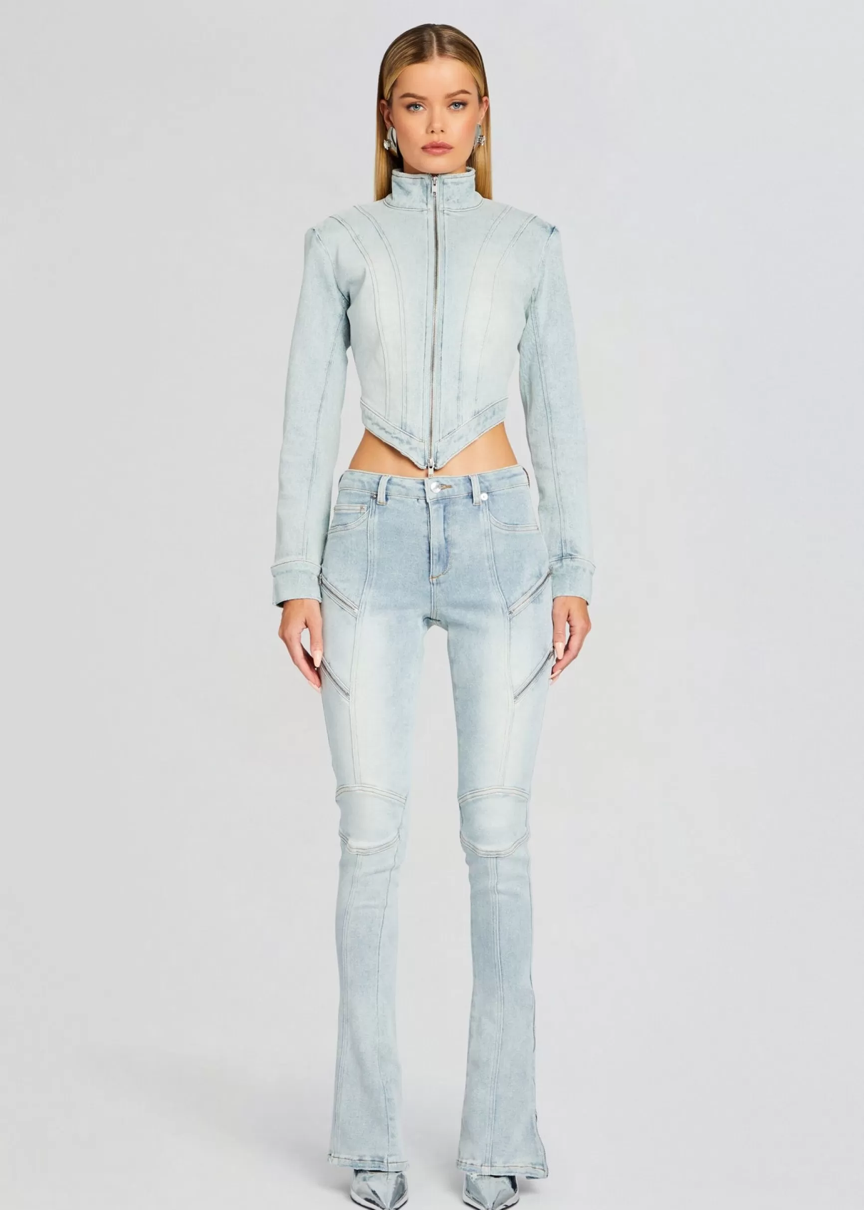 Jackets*Retrofete Chrissy Denim Jacket Skylight