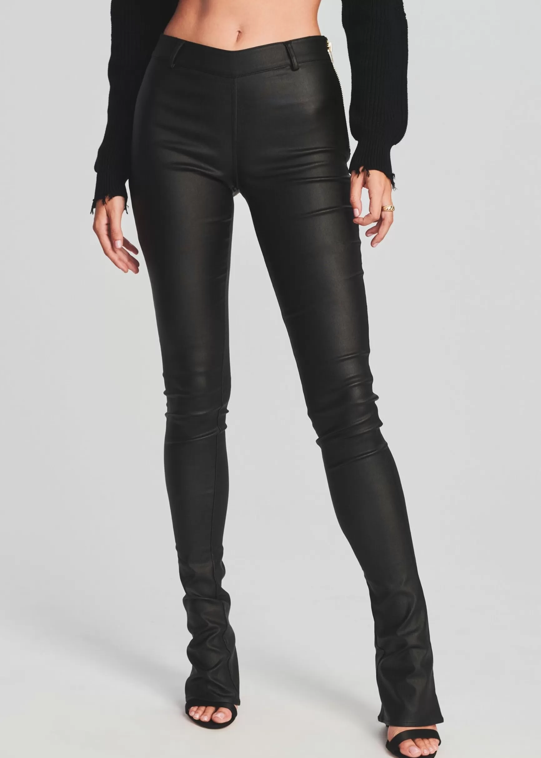 Bottoms*Retrofete Danica Coated Denim Pant Coated Black