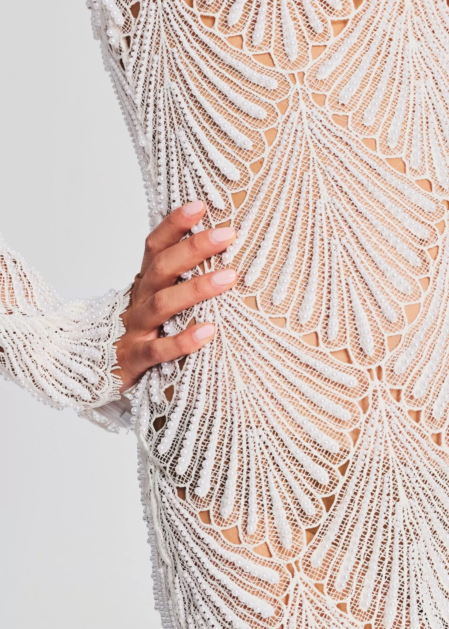 Bridal Shower*Retrofete Delphine Dress White