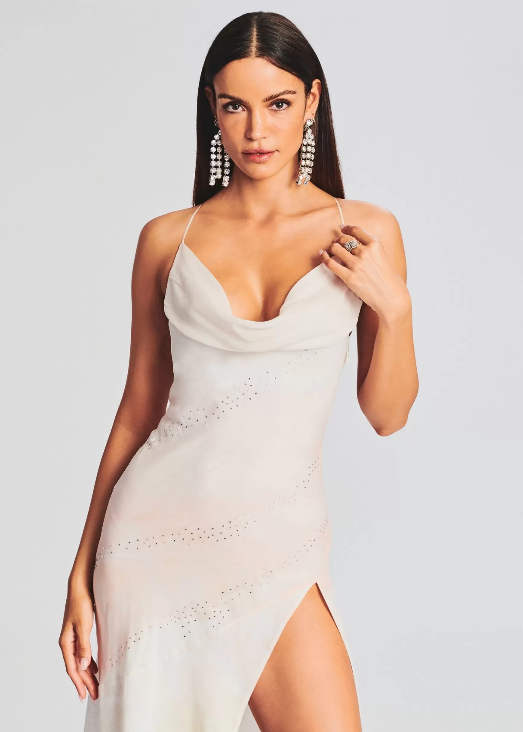 Bridal Party*Retrofete Destiny Silk Dress Turquoise Bay
