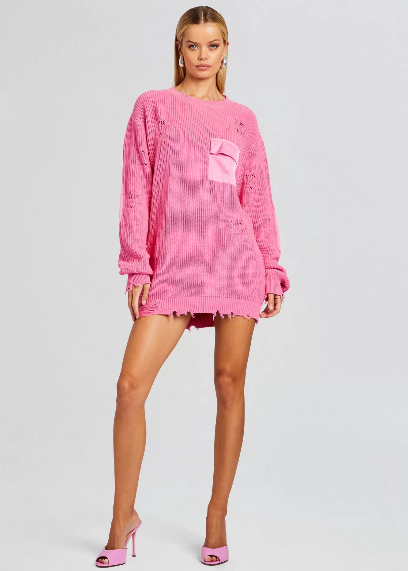Spring Knits*Retrofete Devin Sweater Malibu Pink