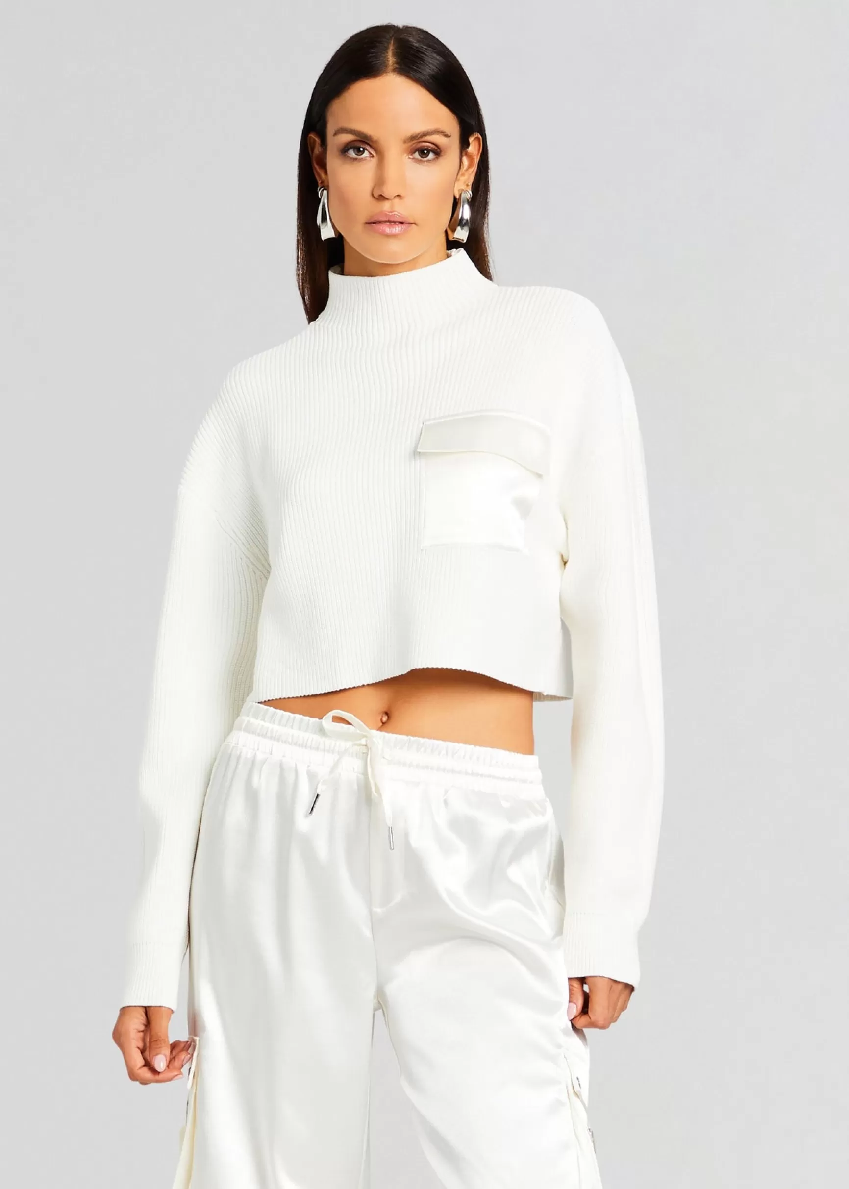 Spring Knits*Retrofete Donna Sweater Winter White