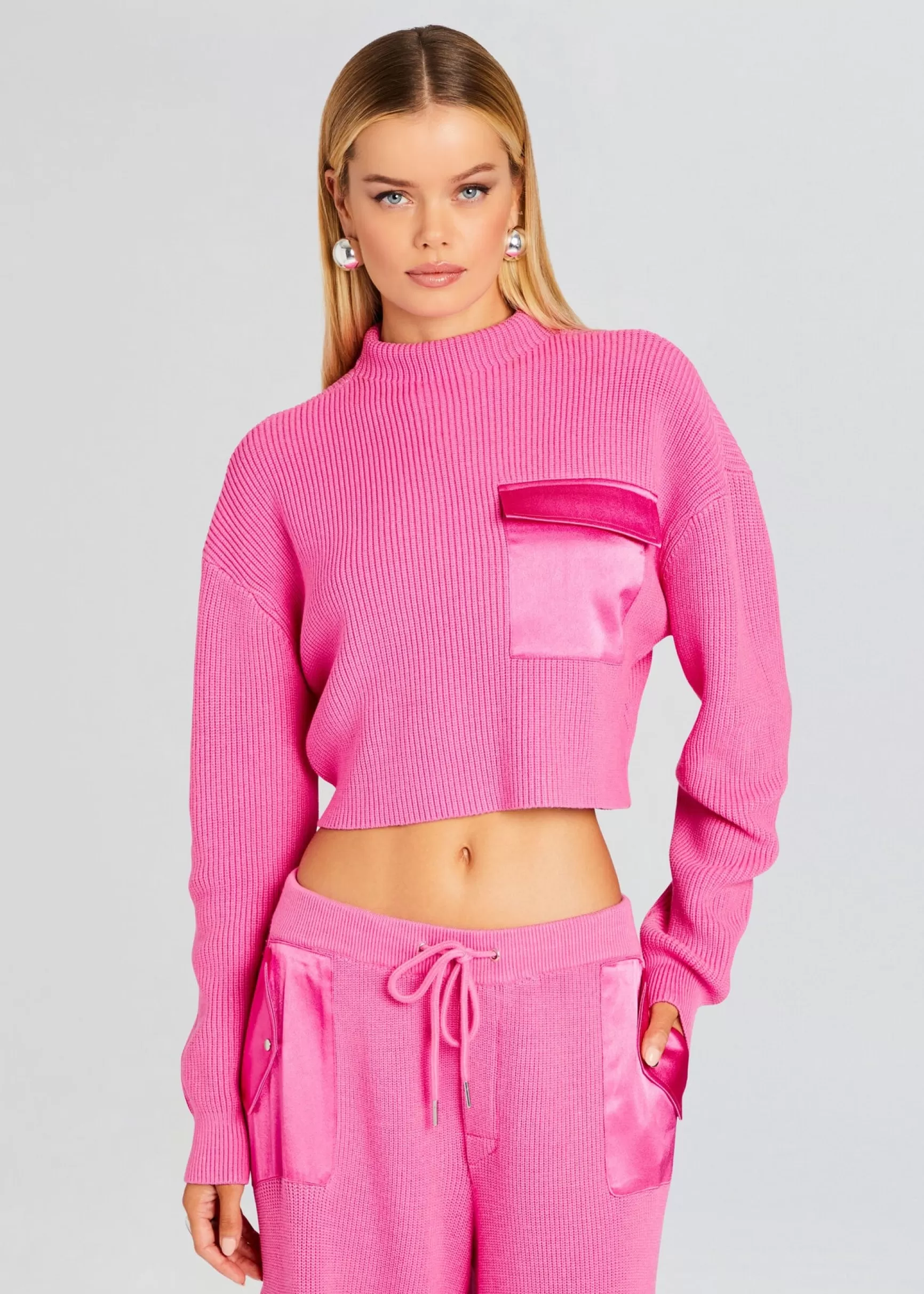 Spring Knits*Retrofete Donna Sweater Malibu Pink