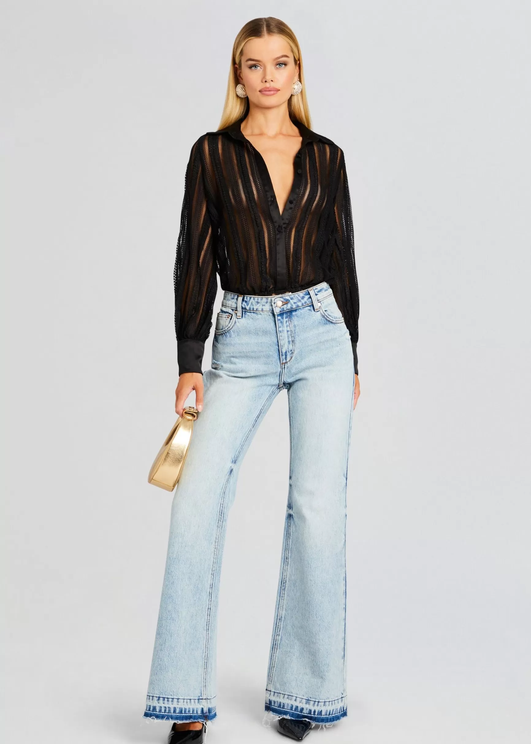 Resort '24*Retrofete Donney Bodysuit Black Sham
