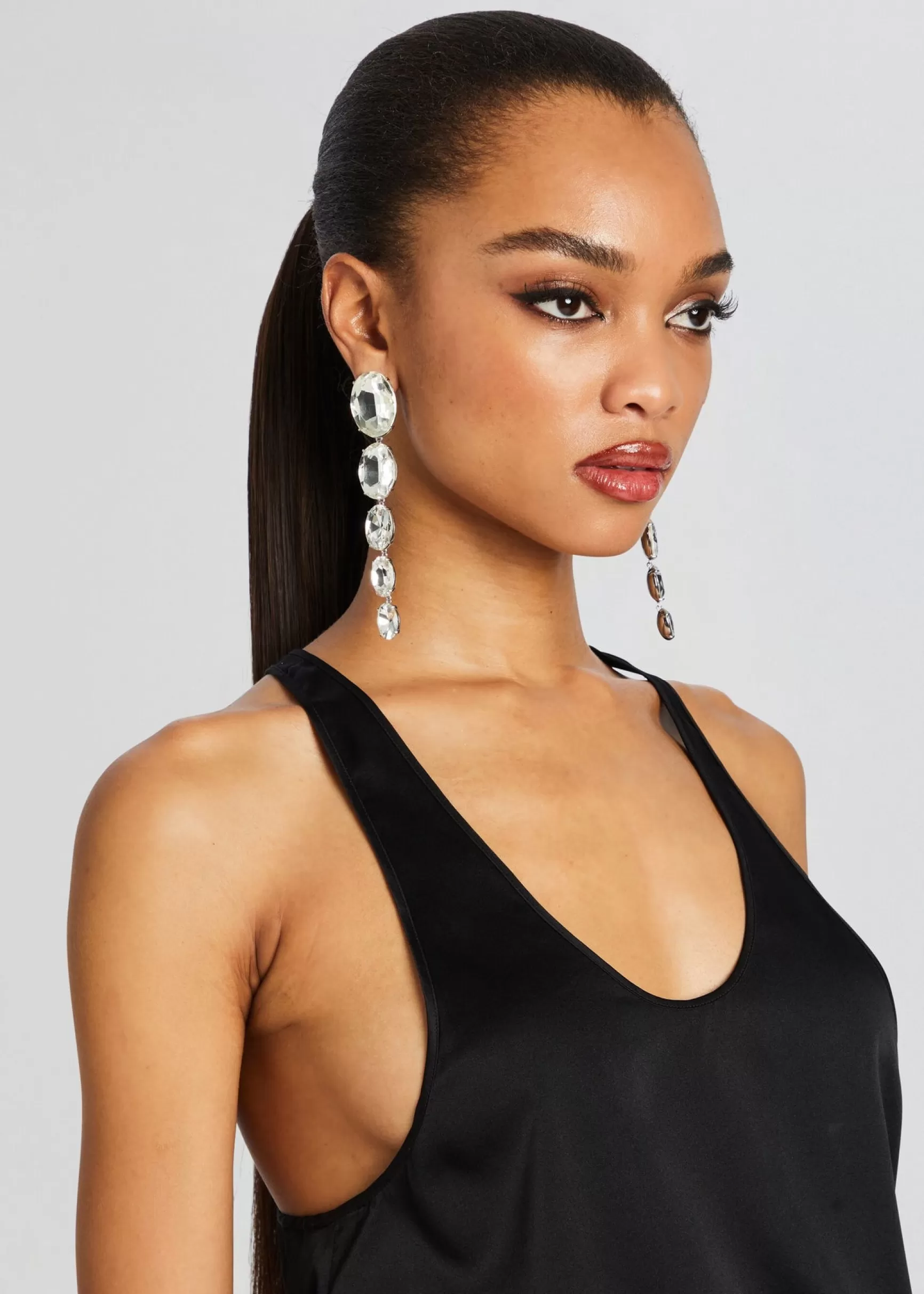 RETROFÊTE*Retrofete Dori Silk Top Black