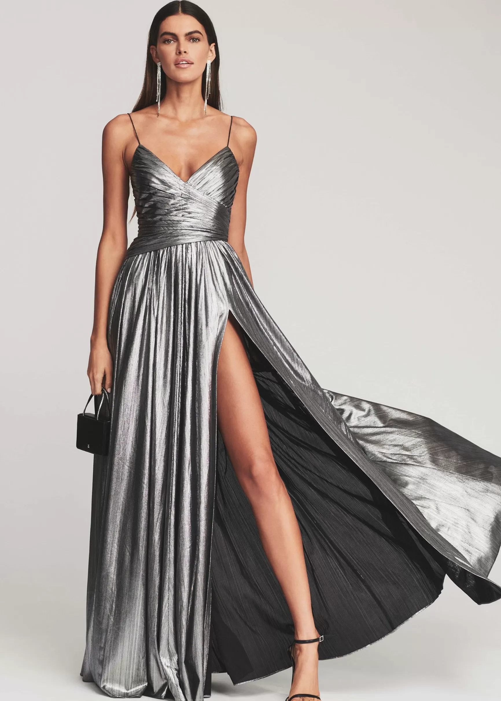 Dresses*Retrofete Doss Dress Gunmetal