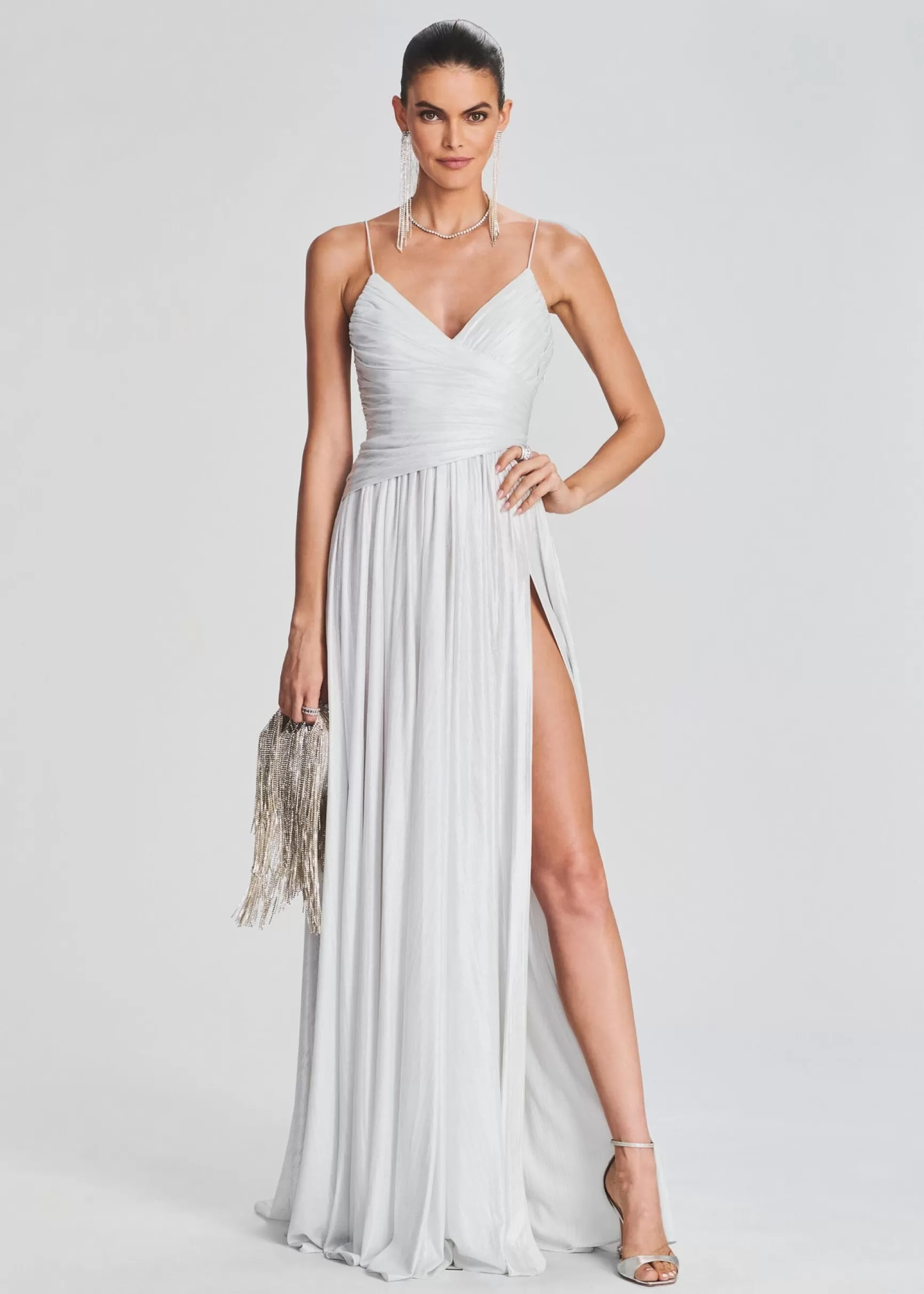 Bridal Party*Retrofete Doss Dress Silver/White