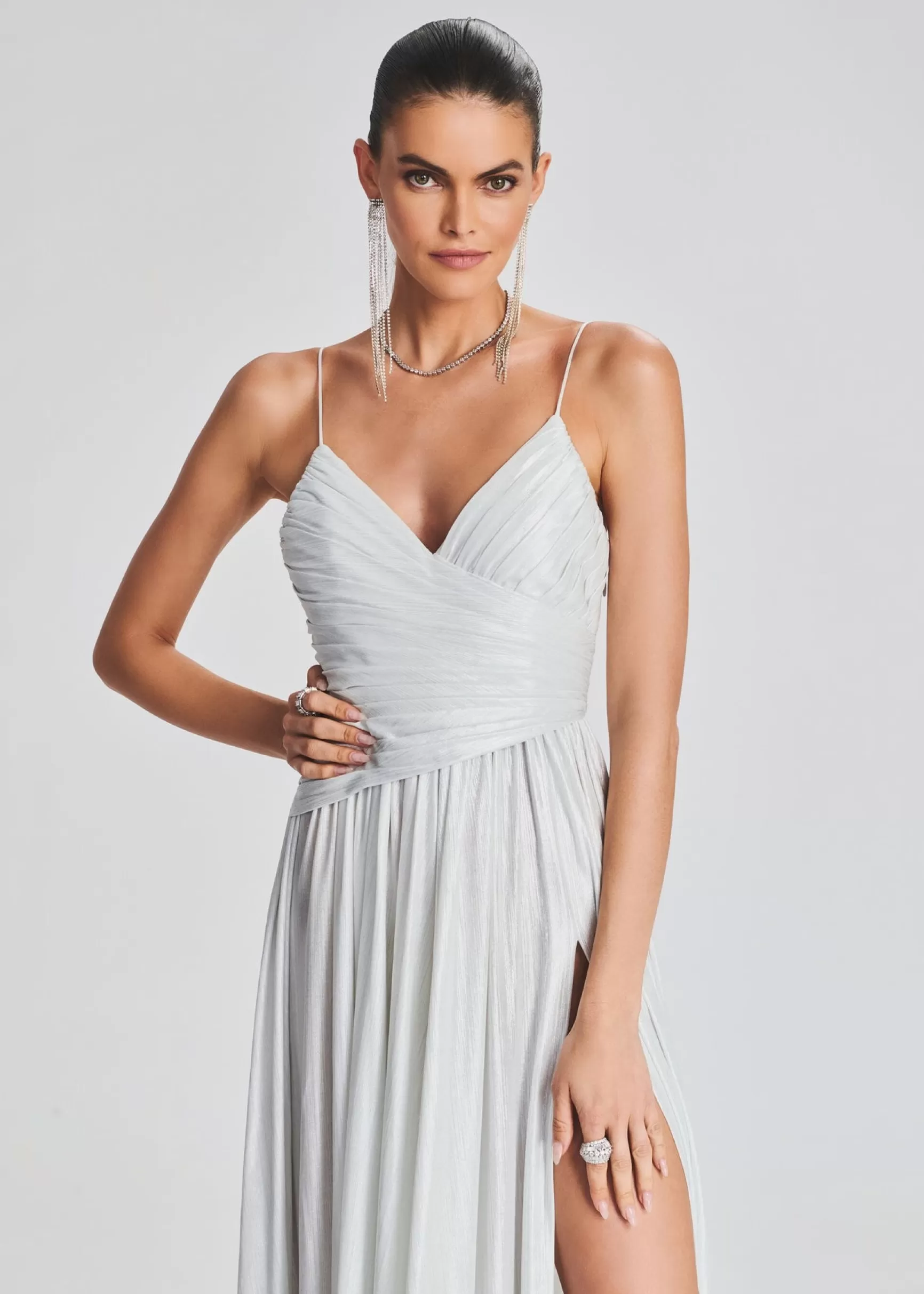 Bridal Party*Retrofete Doss Dress Silver/White