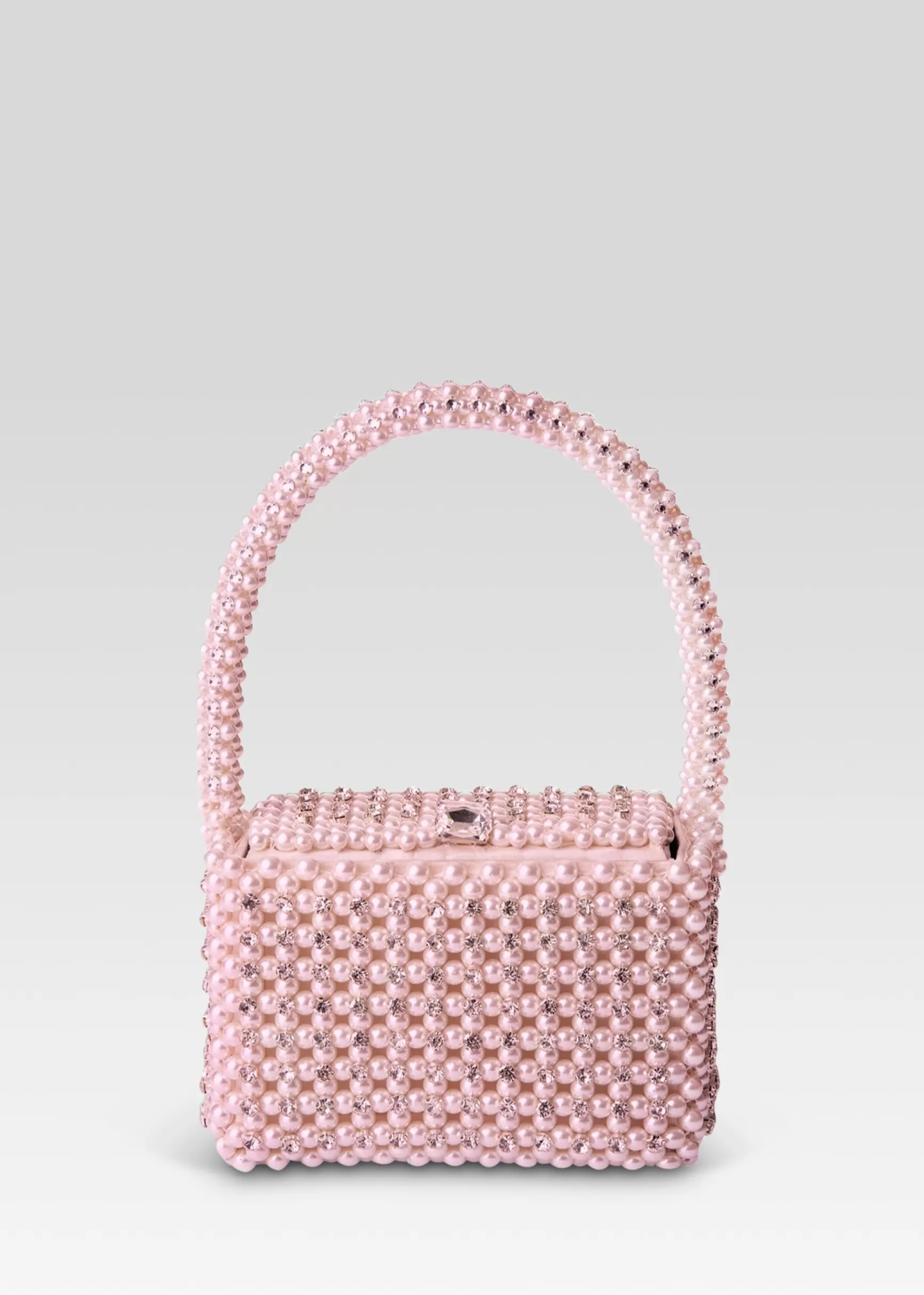 Accessories*Retrofete Eclipse Pearl Crystal Bag Peach