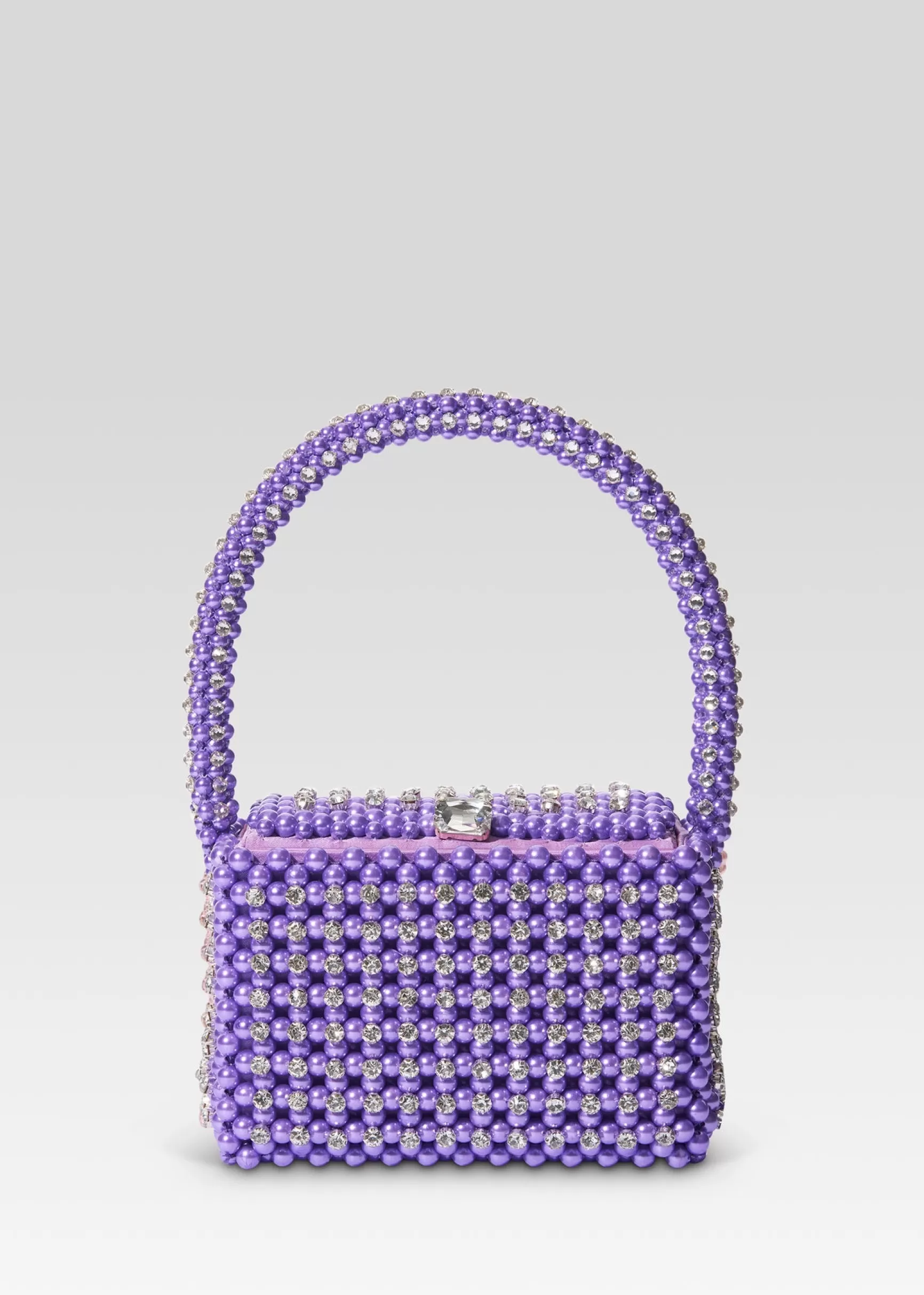 Accessories*Retrofete Eclipse Pearl Crystal Bag Purple