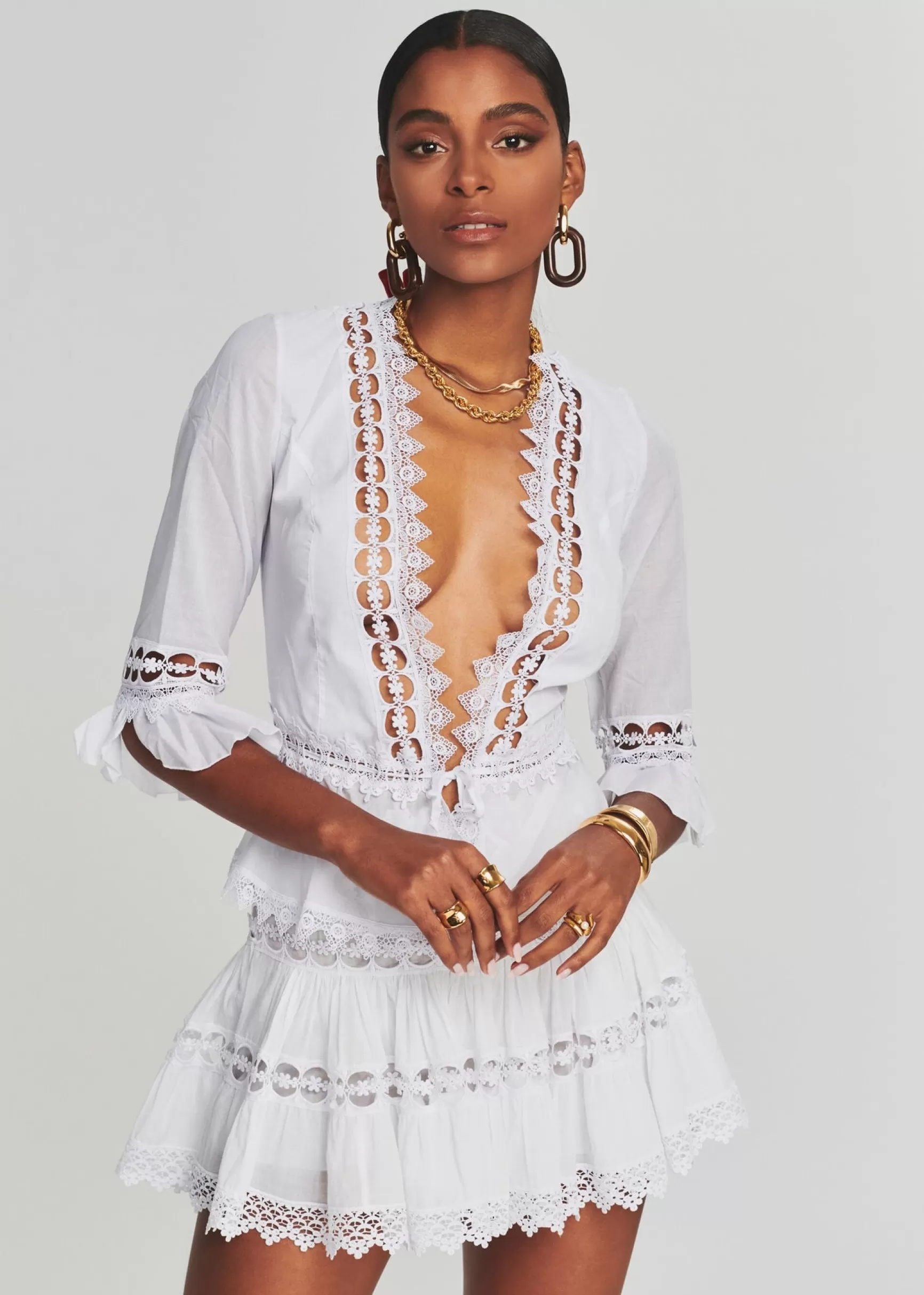 The Destination Bride*Retrofete Edda Jacket White