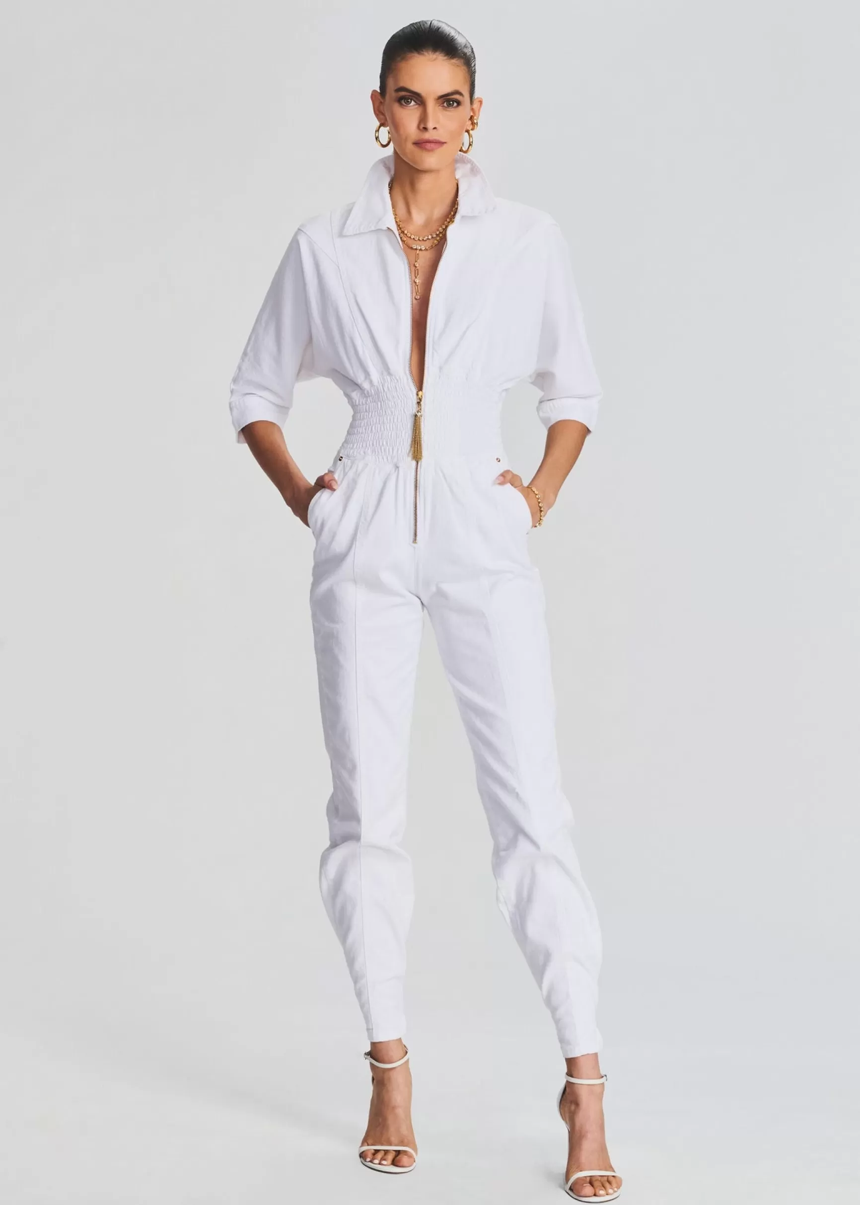 Best Sellers*Retrofete Ellis Jumpsuit Optic White