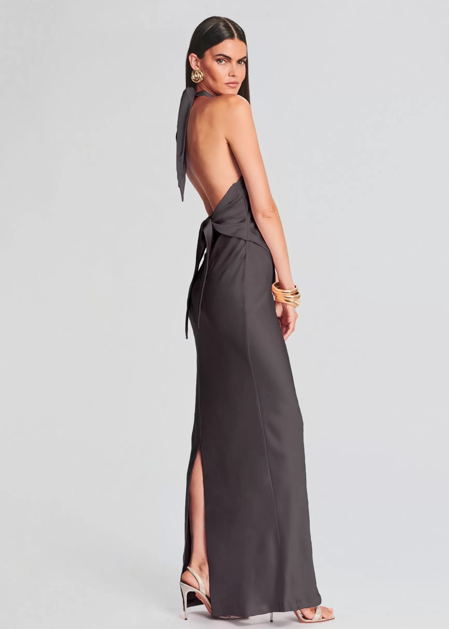 Maxi*Retrofete Ester Dress Charcoal