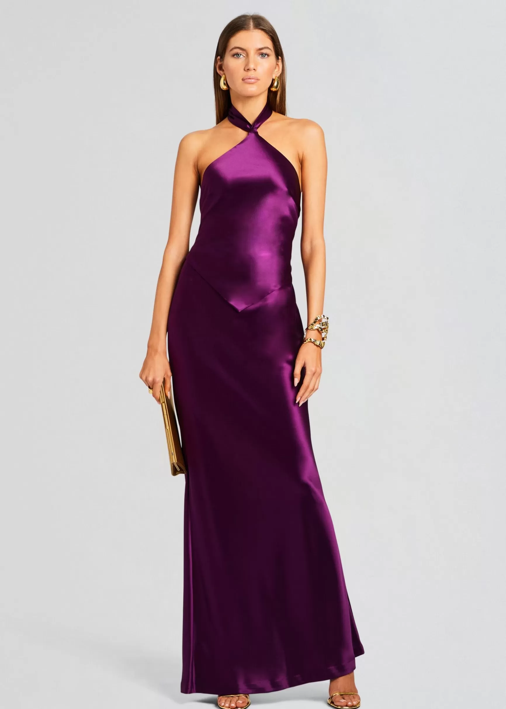 Best Sellers*Retrofete Ester Dress Eggplant