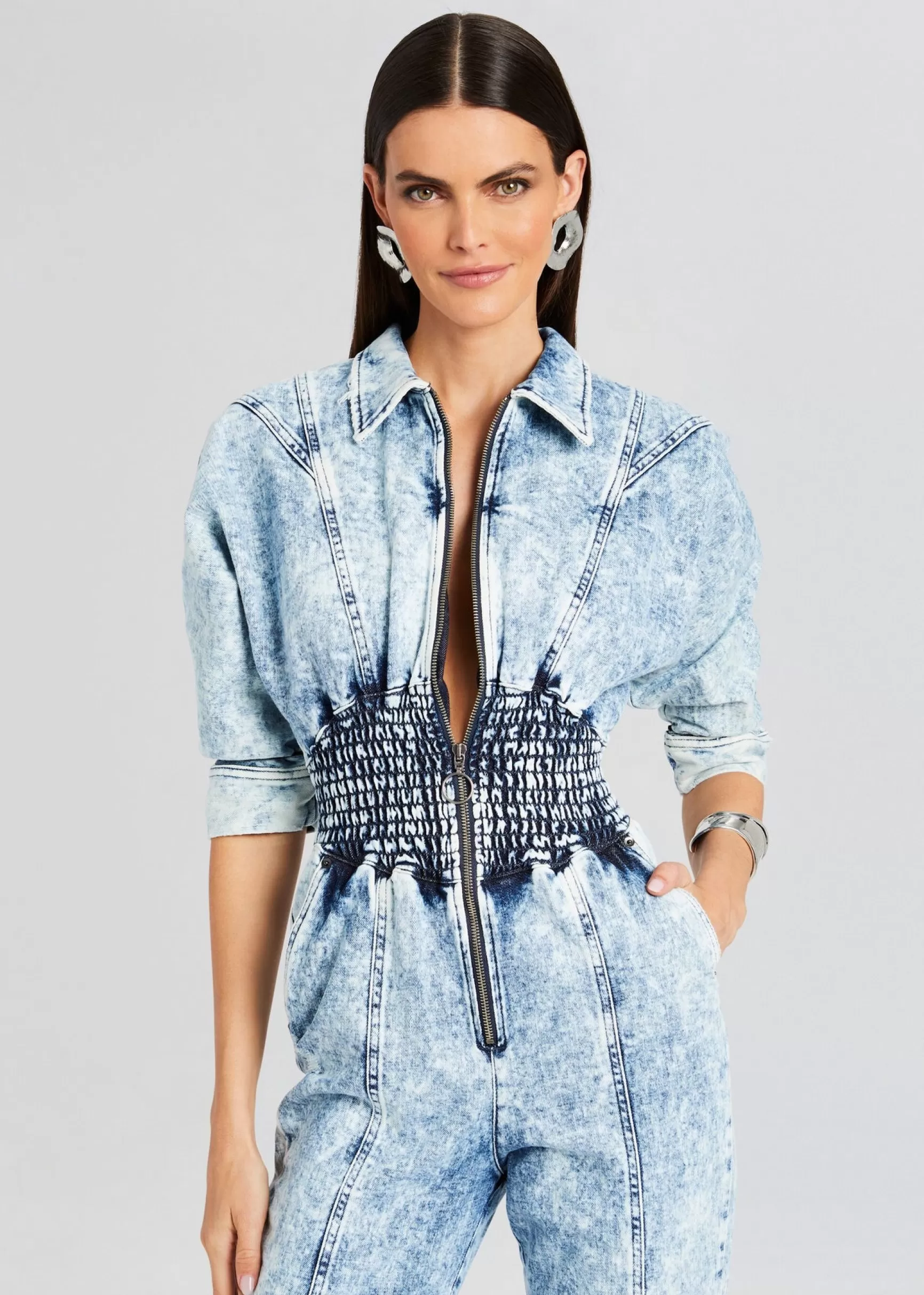 Best Sellers*Retrofete Eti Jumpsuit Blue Acid