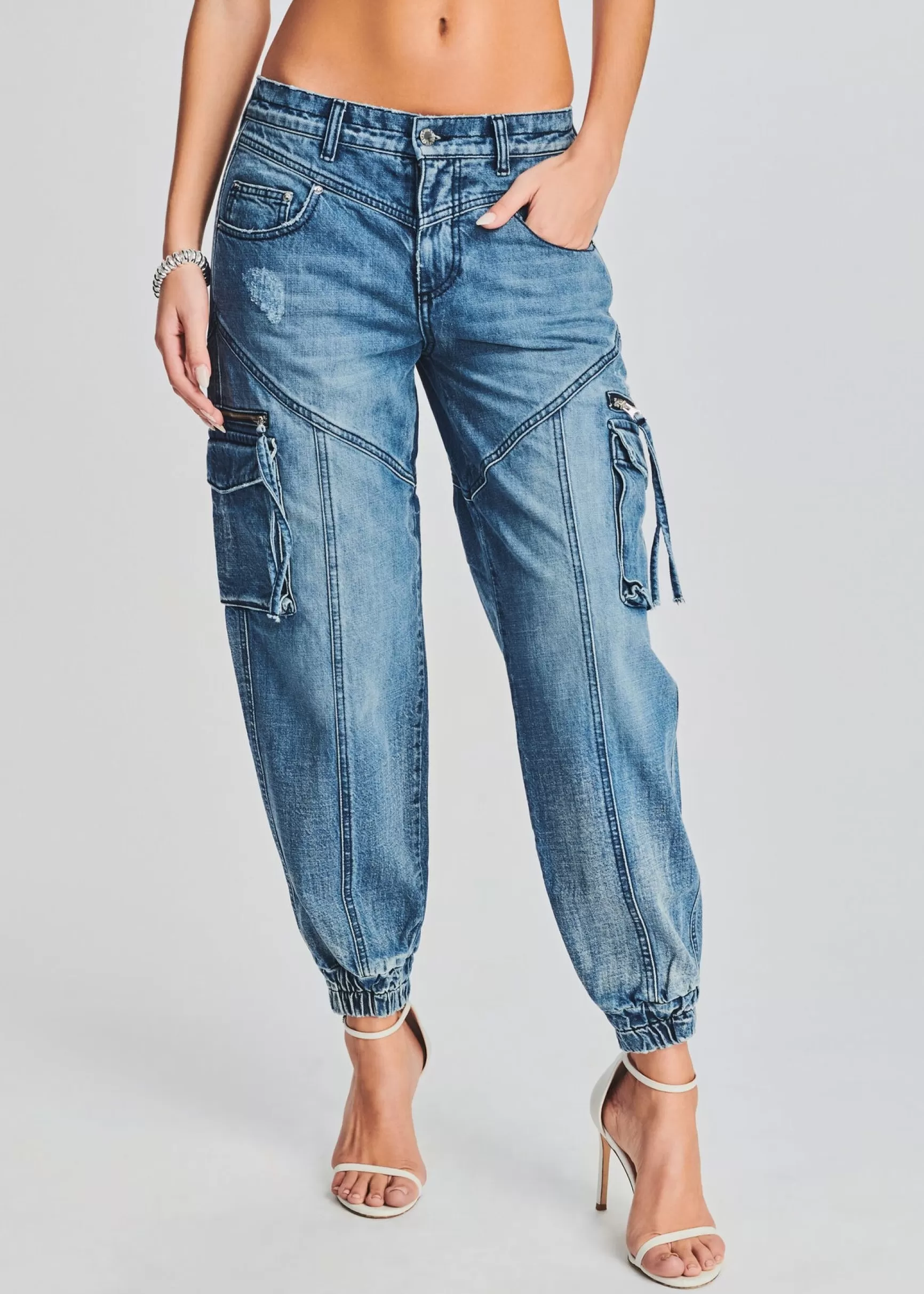 RETROFÊTE*Retrofete Everette Cargo Pant Sea