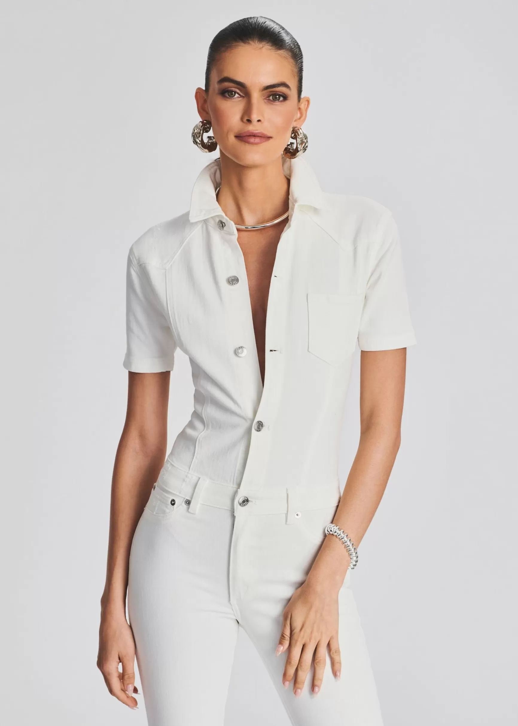 Jumpsuits*Retrofete Fallon Jumpsuit White