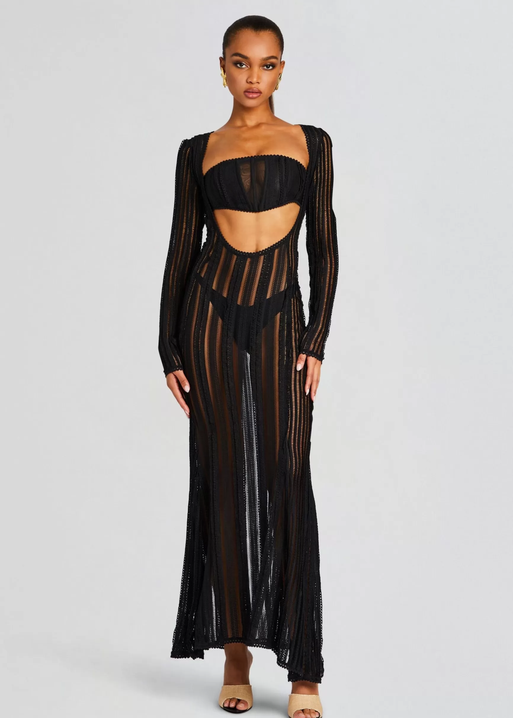 Resort '24*Retrofete Fhary Top Black Sham