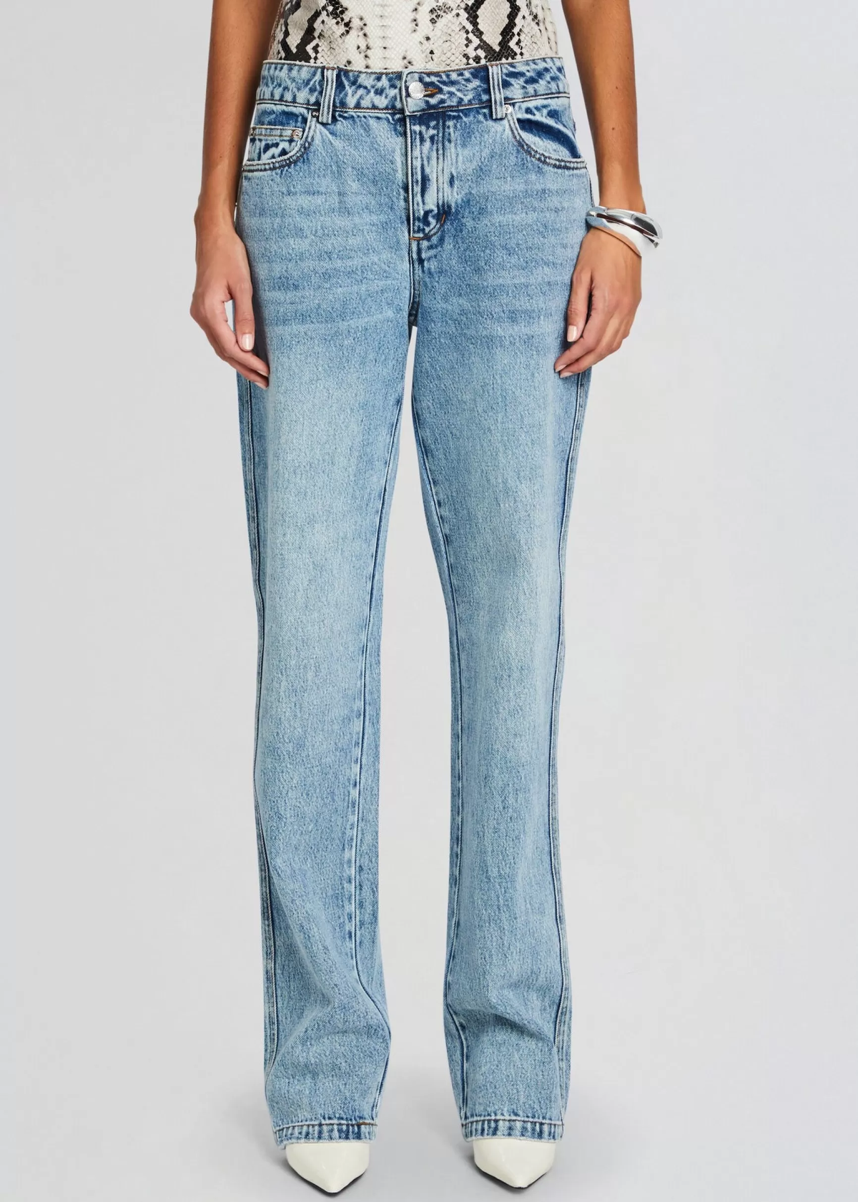 Bottoms*Retrofete Flora Denim Pant Tangier