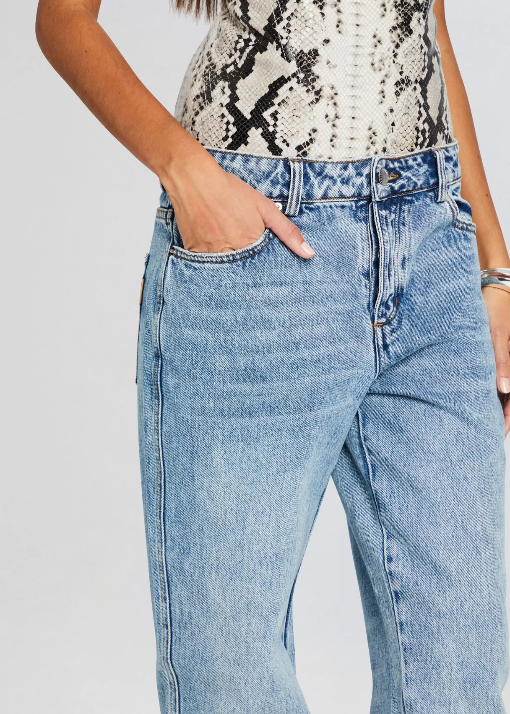 Bottoms*Retrofete Flora Denim Pant Tangier