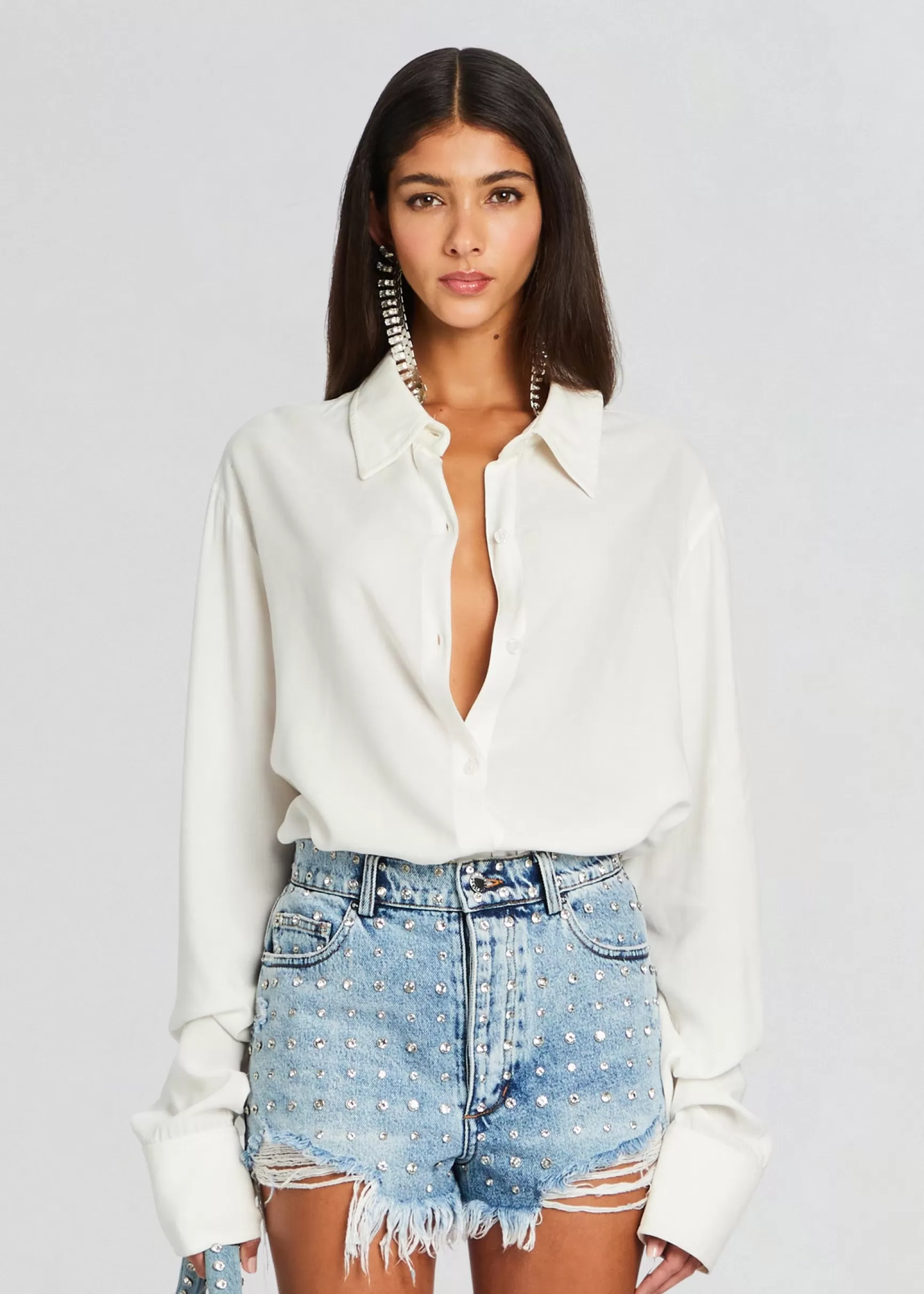 Business Chic*Retrofete Gabbie Shirt White