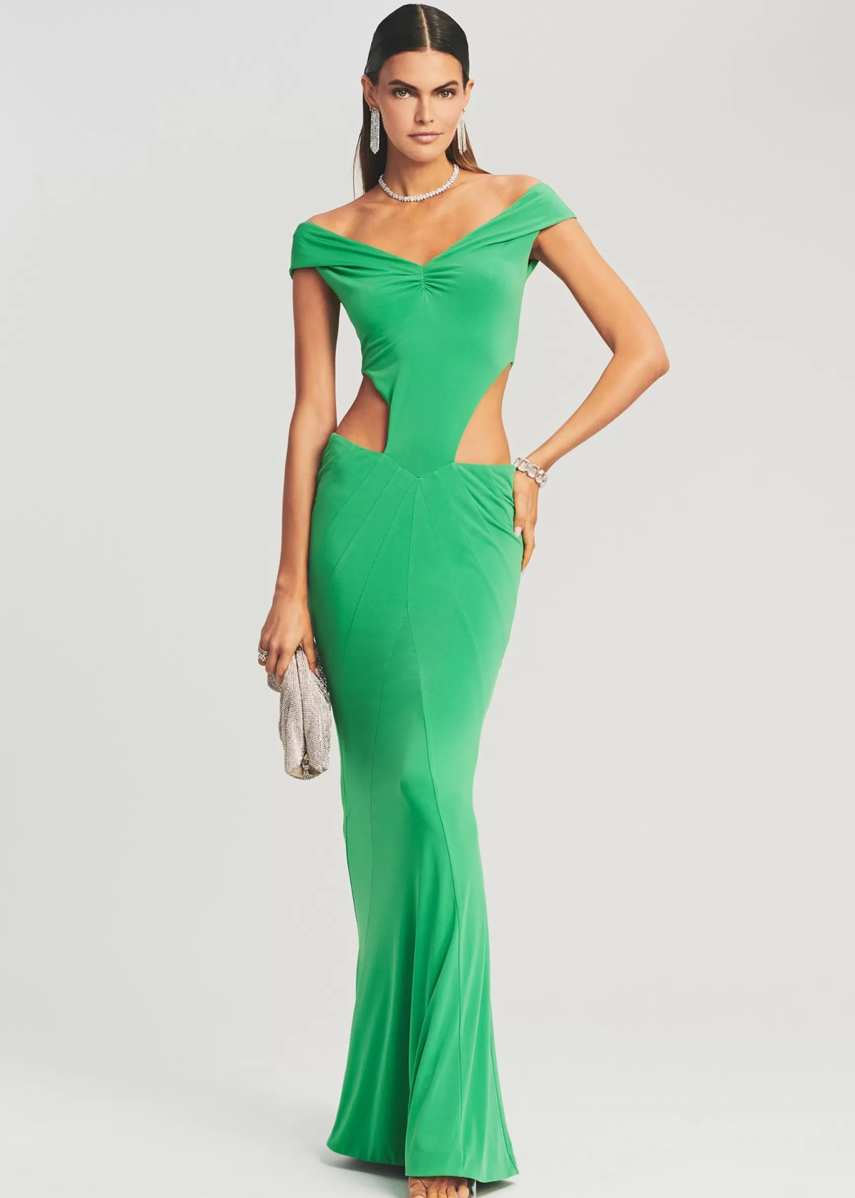 Final Sale*Retrofete Giada Dress Green